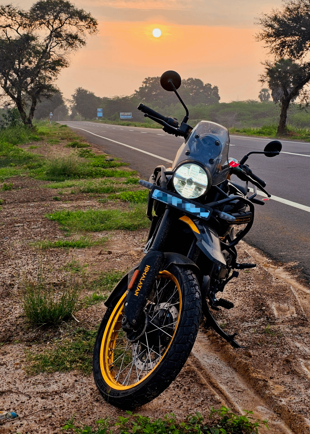 Crossed 1K with the RE Himalayan 450