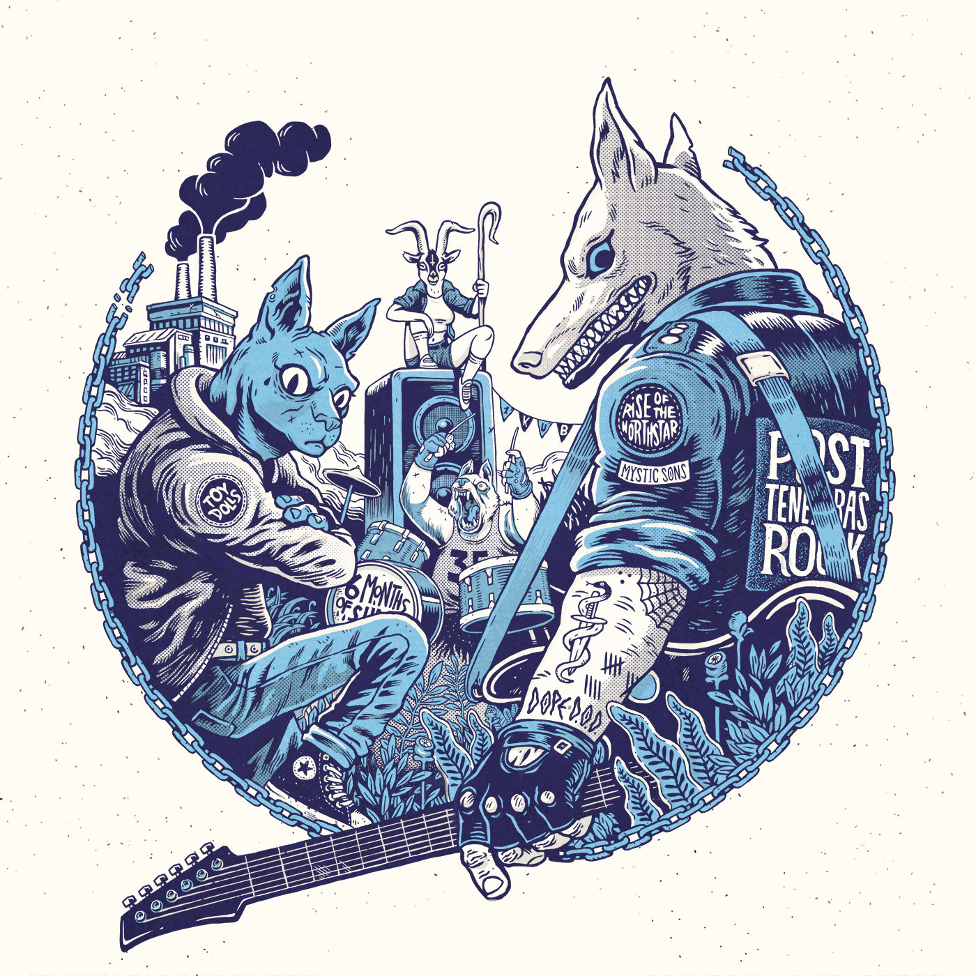 POST TENEBRAS ROCK - Behance