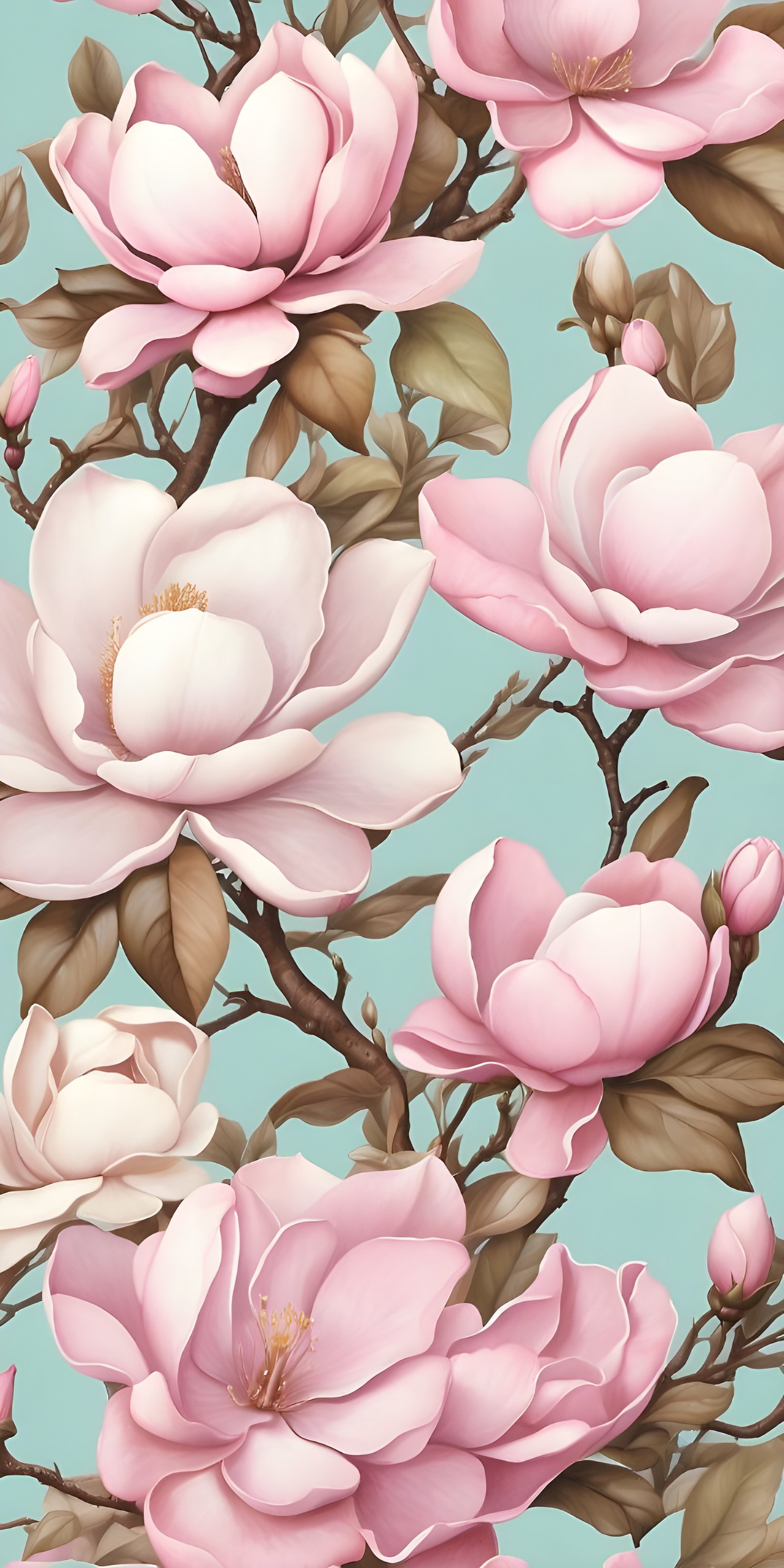 Preppy Flower Wallpaper for Phone