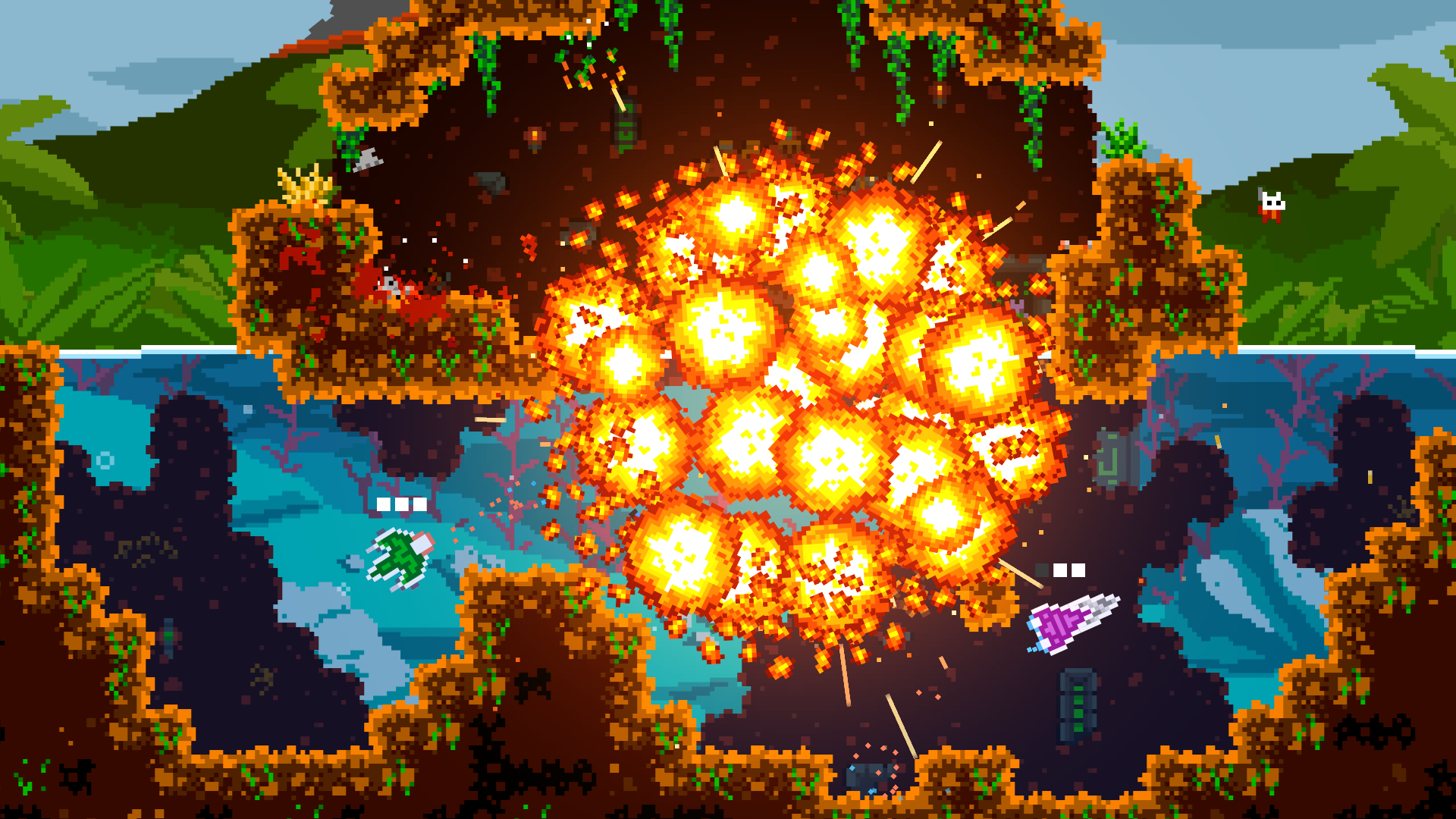 Astro Duel 2 new genre of Platform