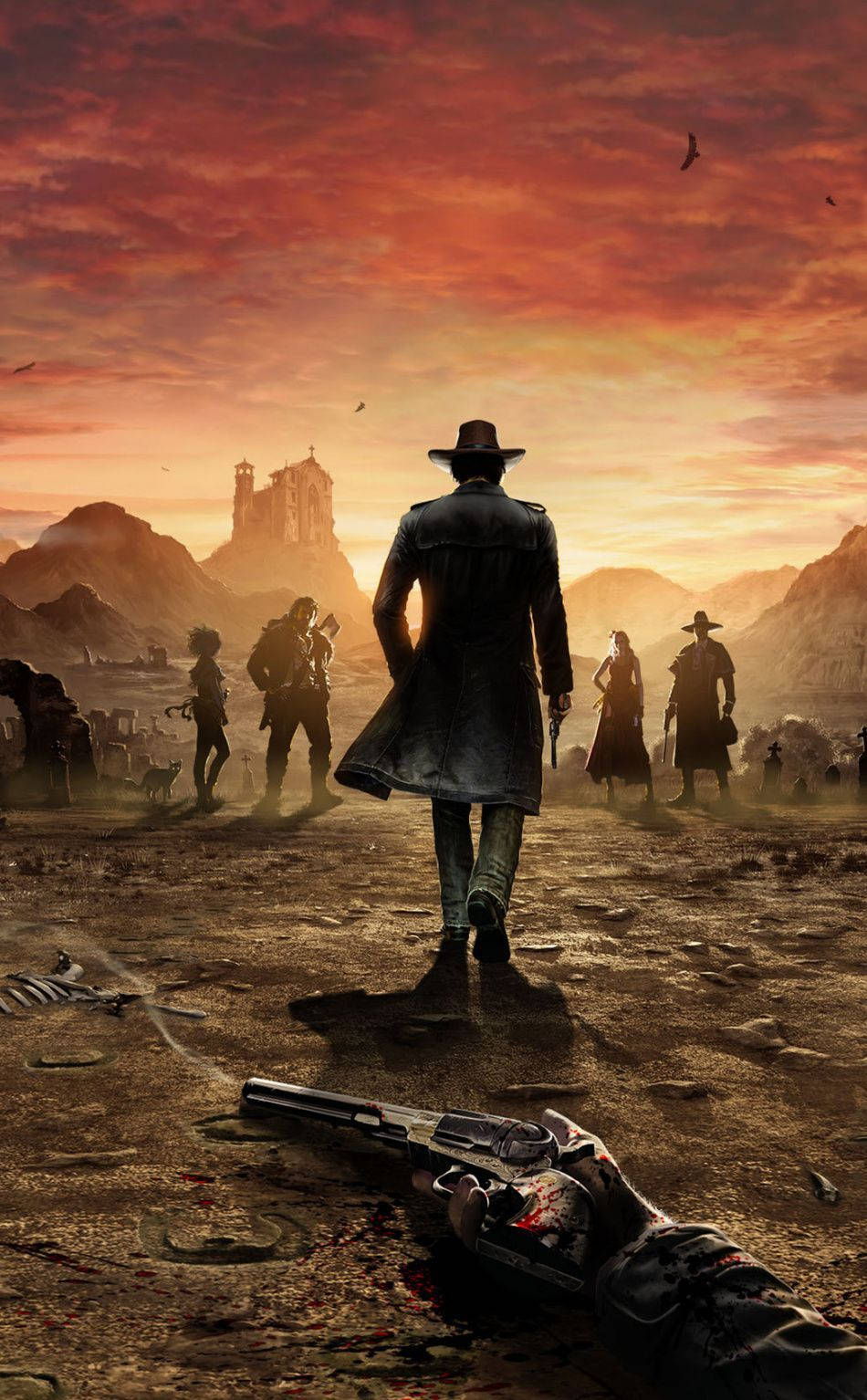 Download Red Dead Redemption Ii Phone Gun Duel Wallpaper
