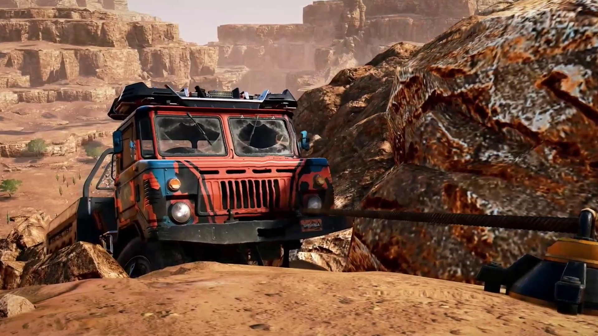 A MudRunner Game is a Driving Sim Game