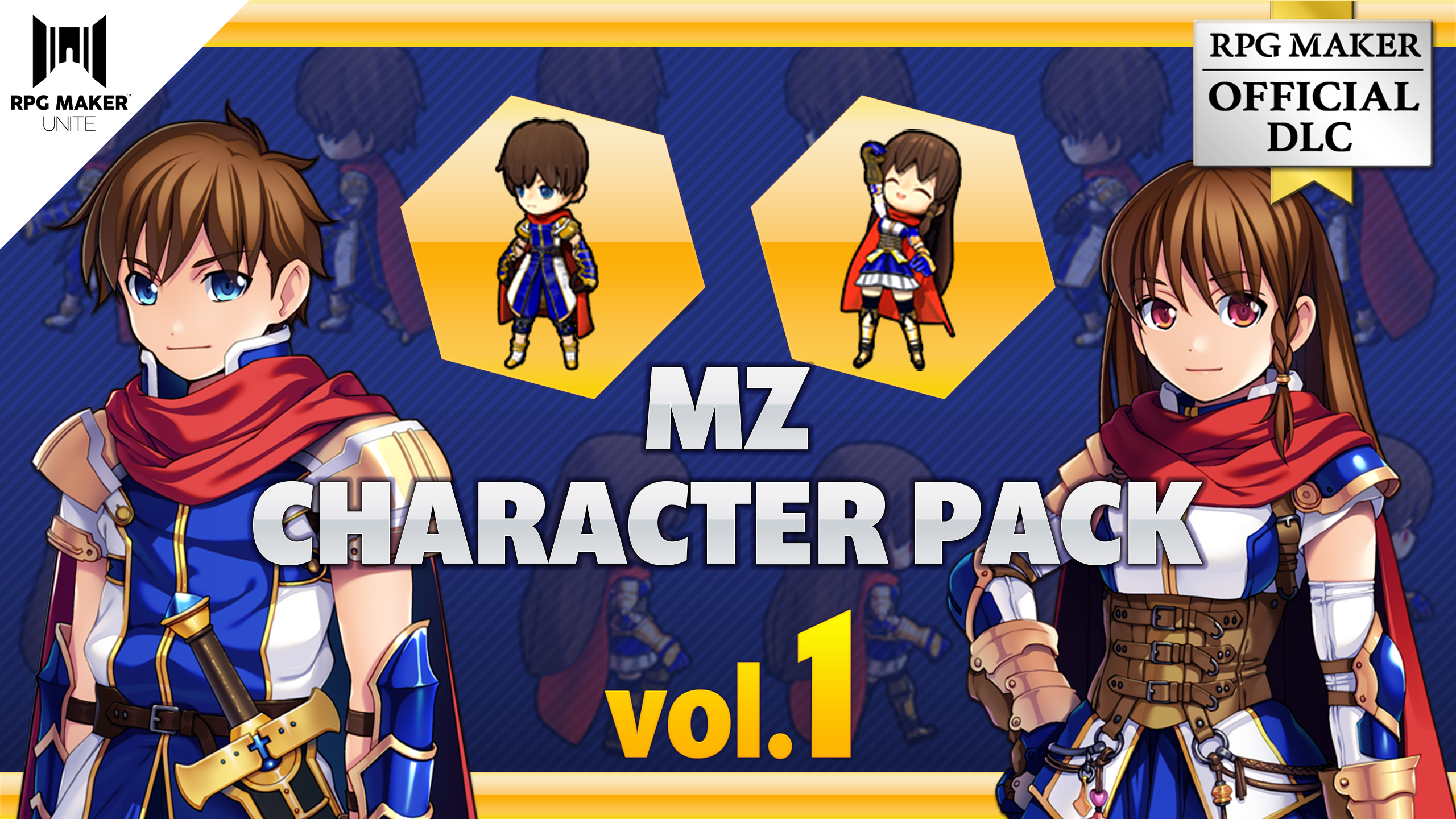 MZ Character Pack Vol.1 Coming Soon