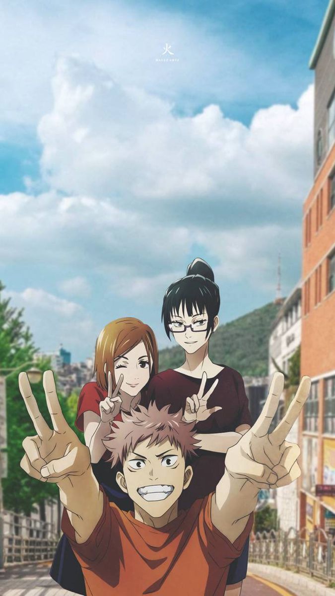 Jujutsu Kaisen. Cute anime wallpaper