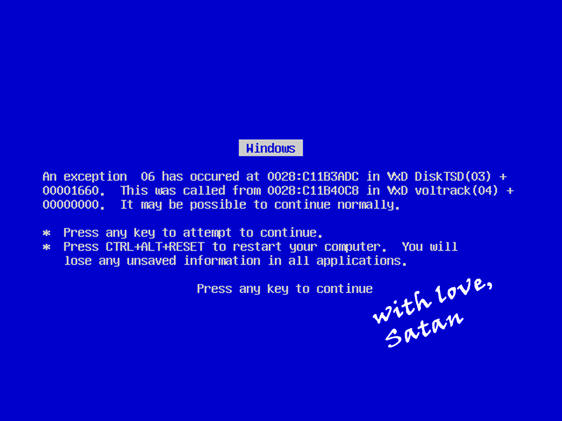 Technology Error HD Wallpaper