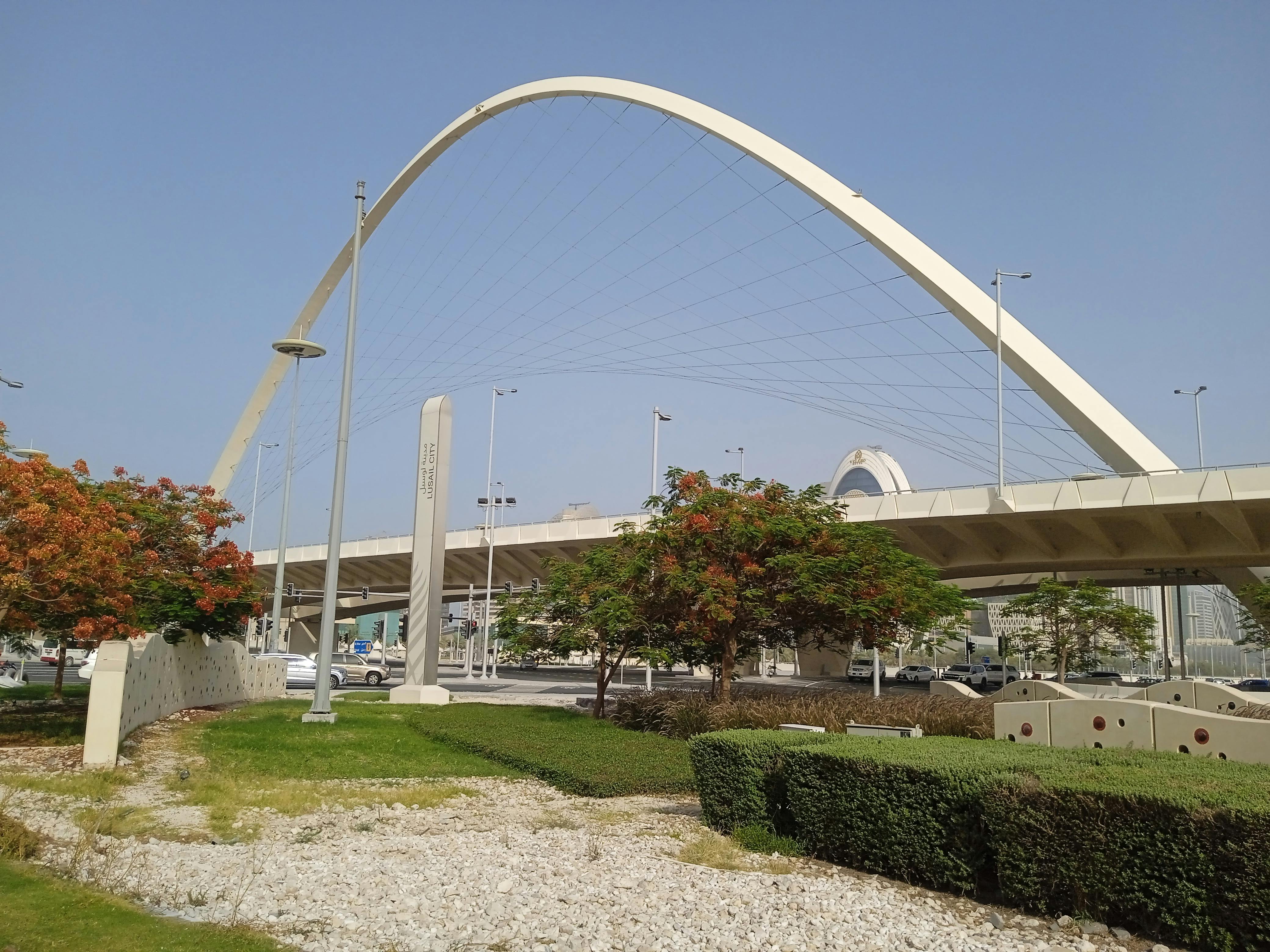Lusail Marina Interchange Arch in Qatar