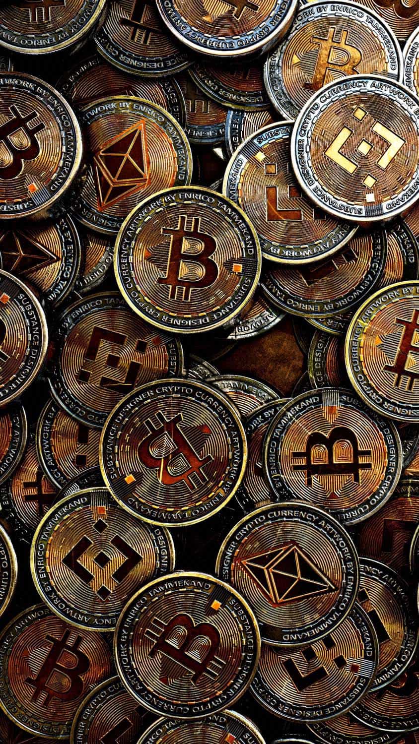 Crypto Currency iPhone Wallpaper 4K