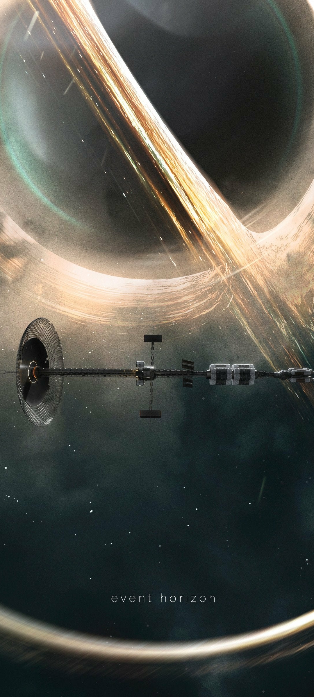 Black Hole iPhone Wallpaper