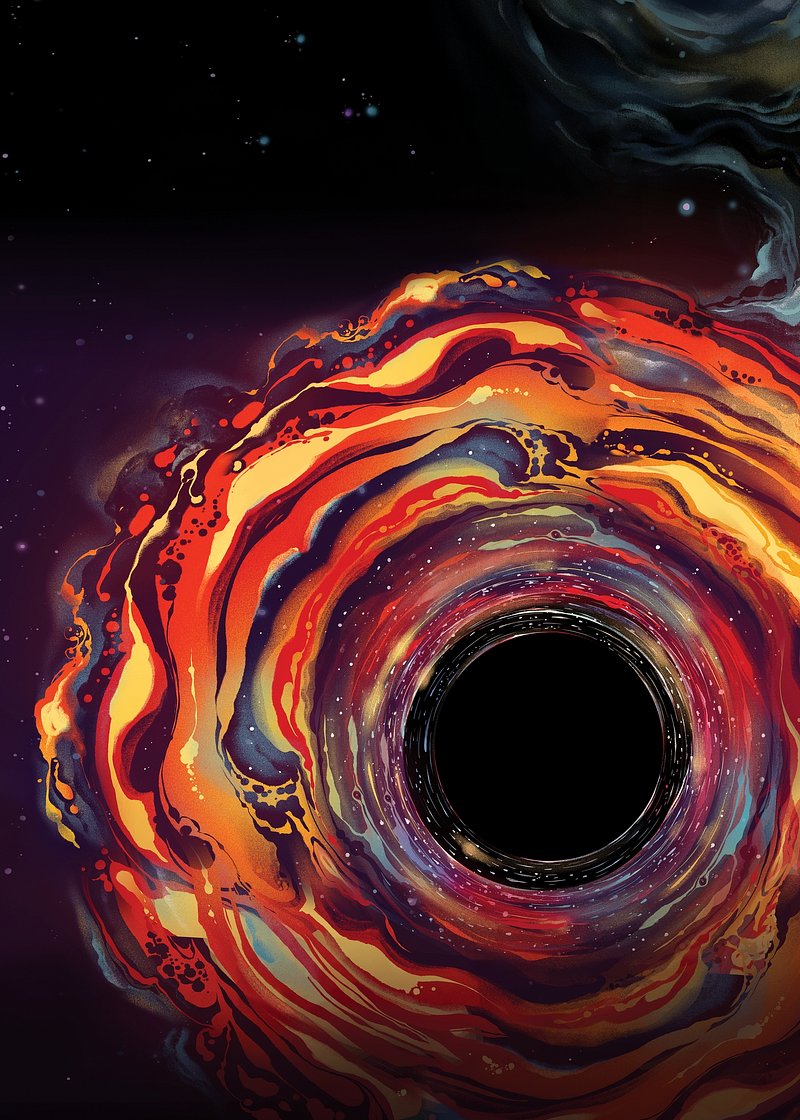 Black Hole Image. Free Photo, PNG