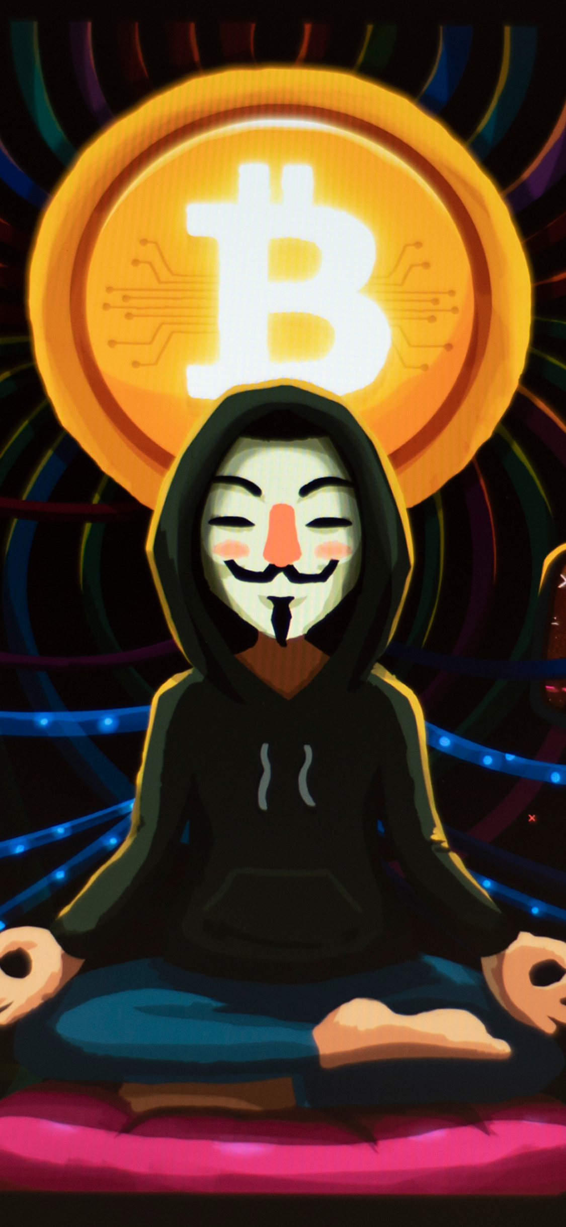 Bitcoin Monk iPhone XS, iPhone