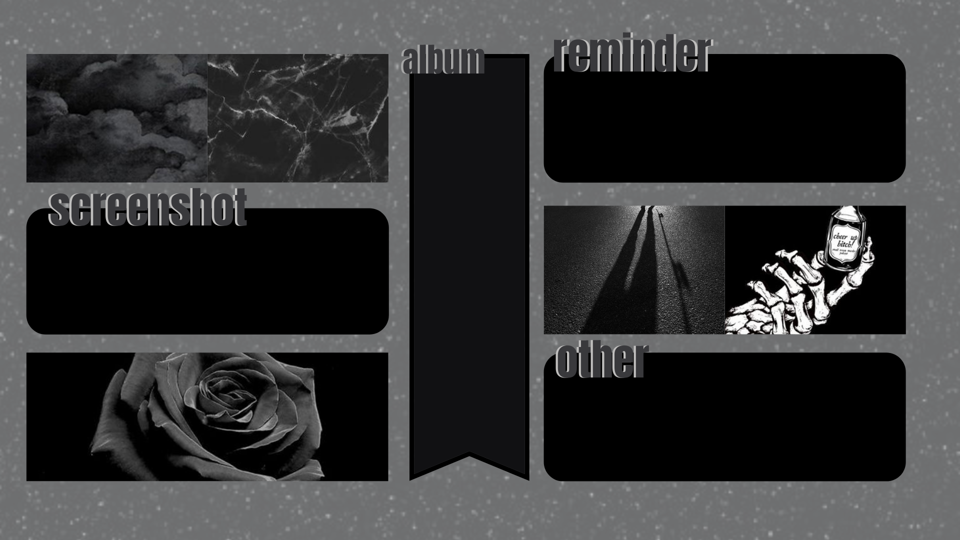 MacBook Black Aesthetic Wallpaper