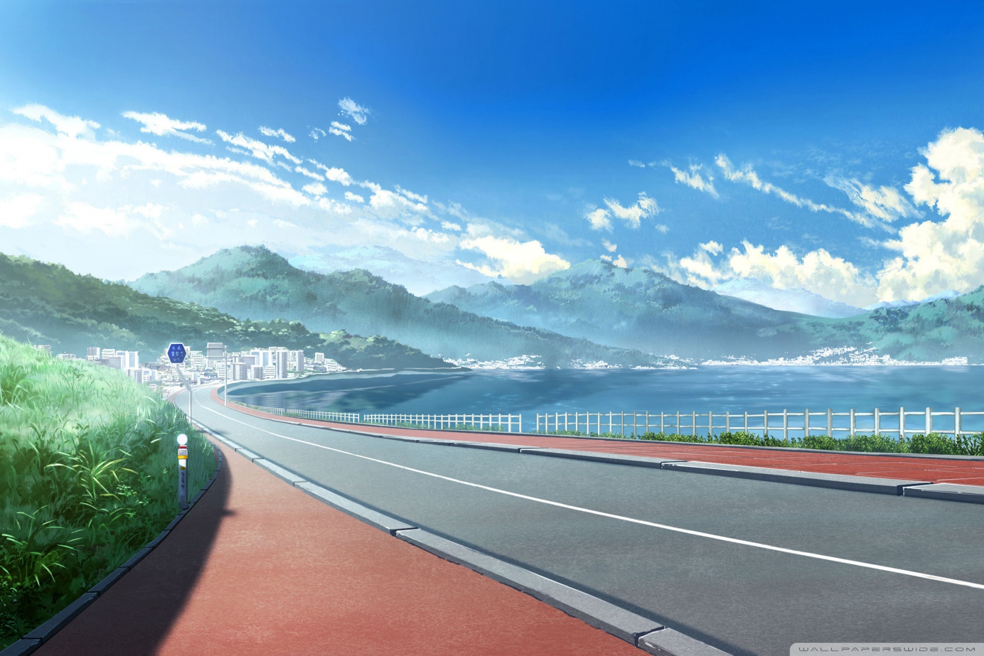 Anime Landscape Ultra HD Desktop