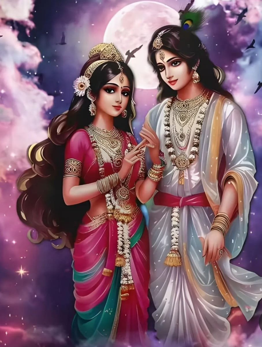 Radha Krishna image HD 4K Wallpaper