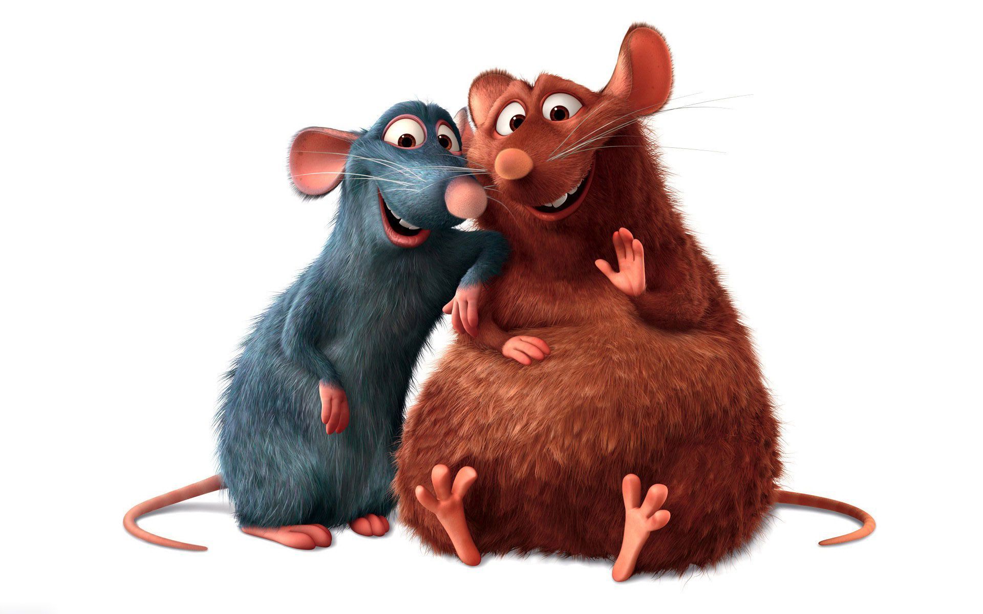 Ratatouille, Remy and Emile