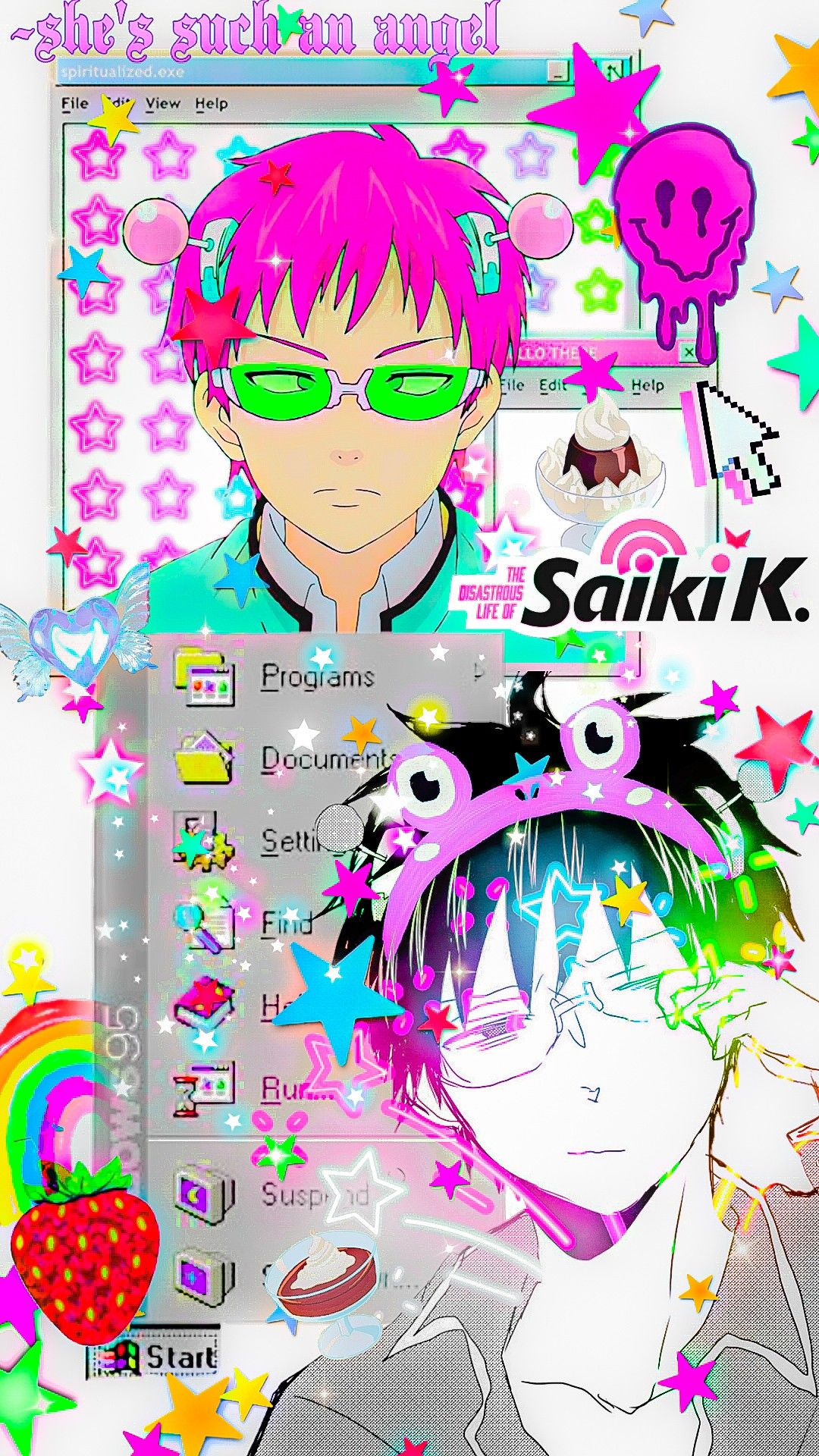 Saiki Kusuo Wallpaper: Colorful