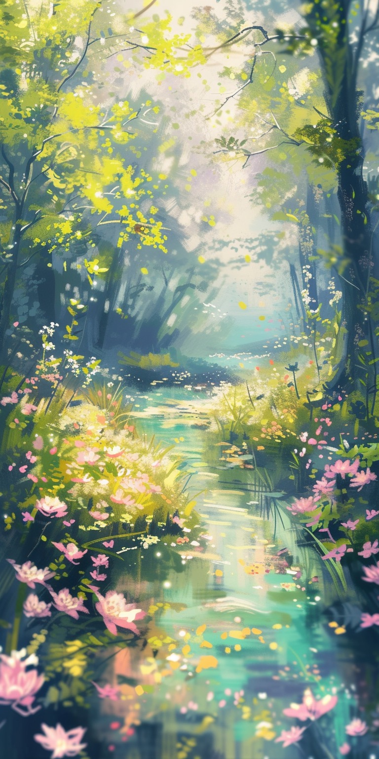Breathtaking Spring Phone Wallpaper to