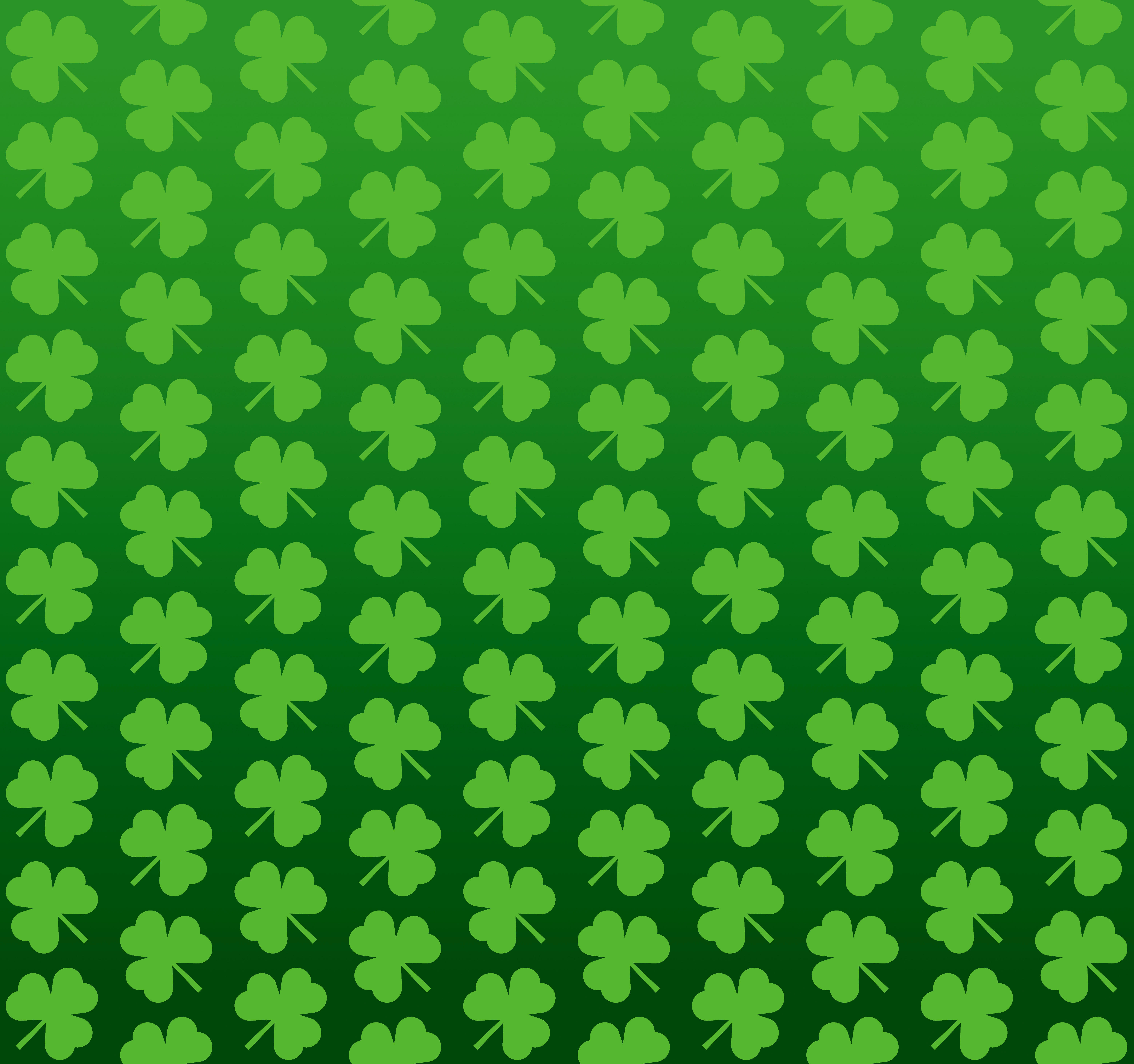 St Patricks Day Shamrocks Background