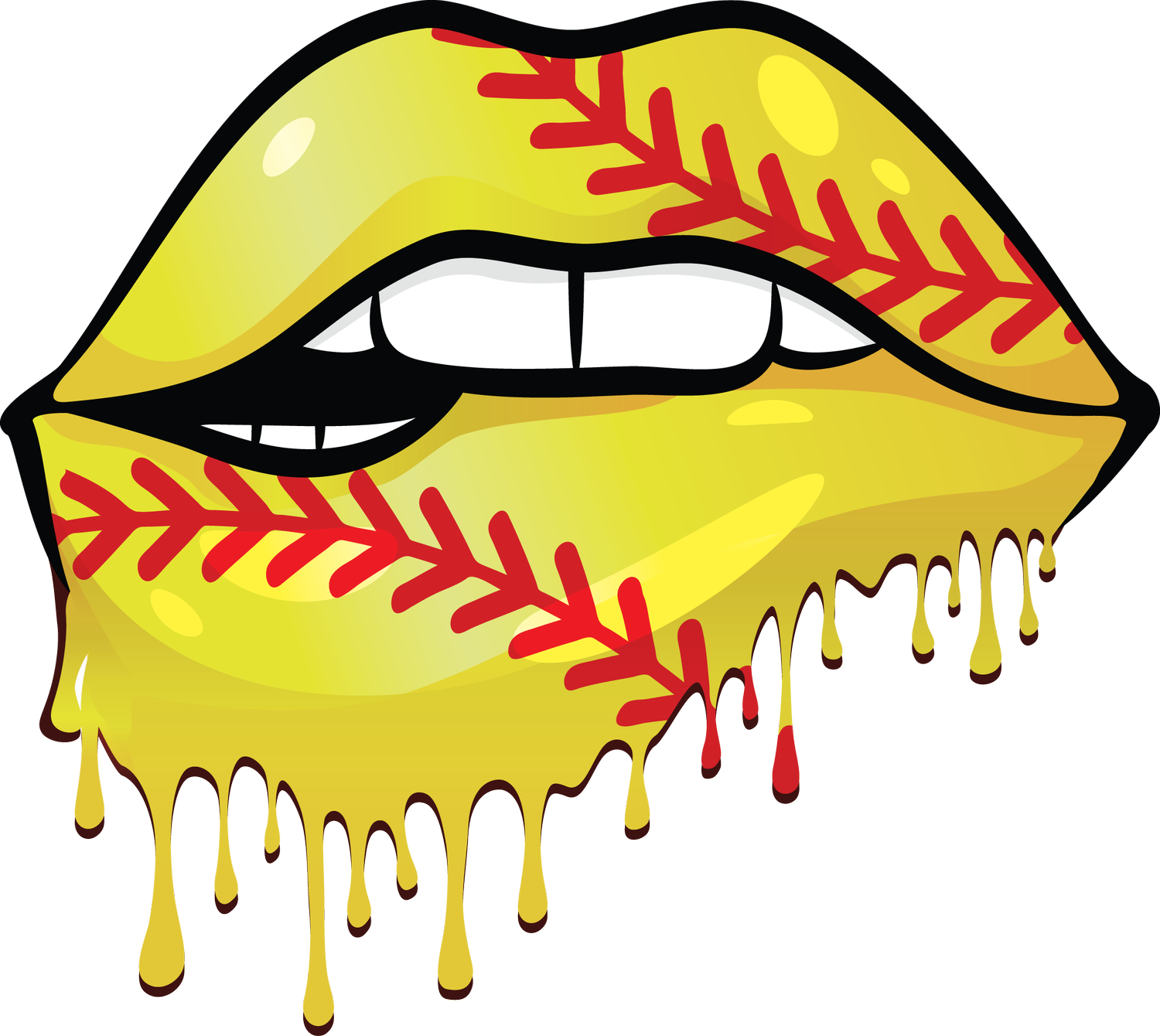 Softball Lips
