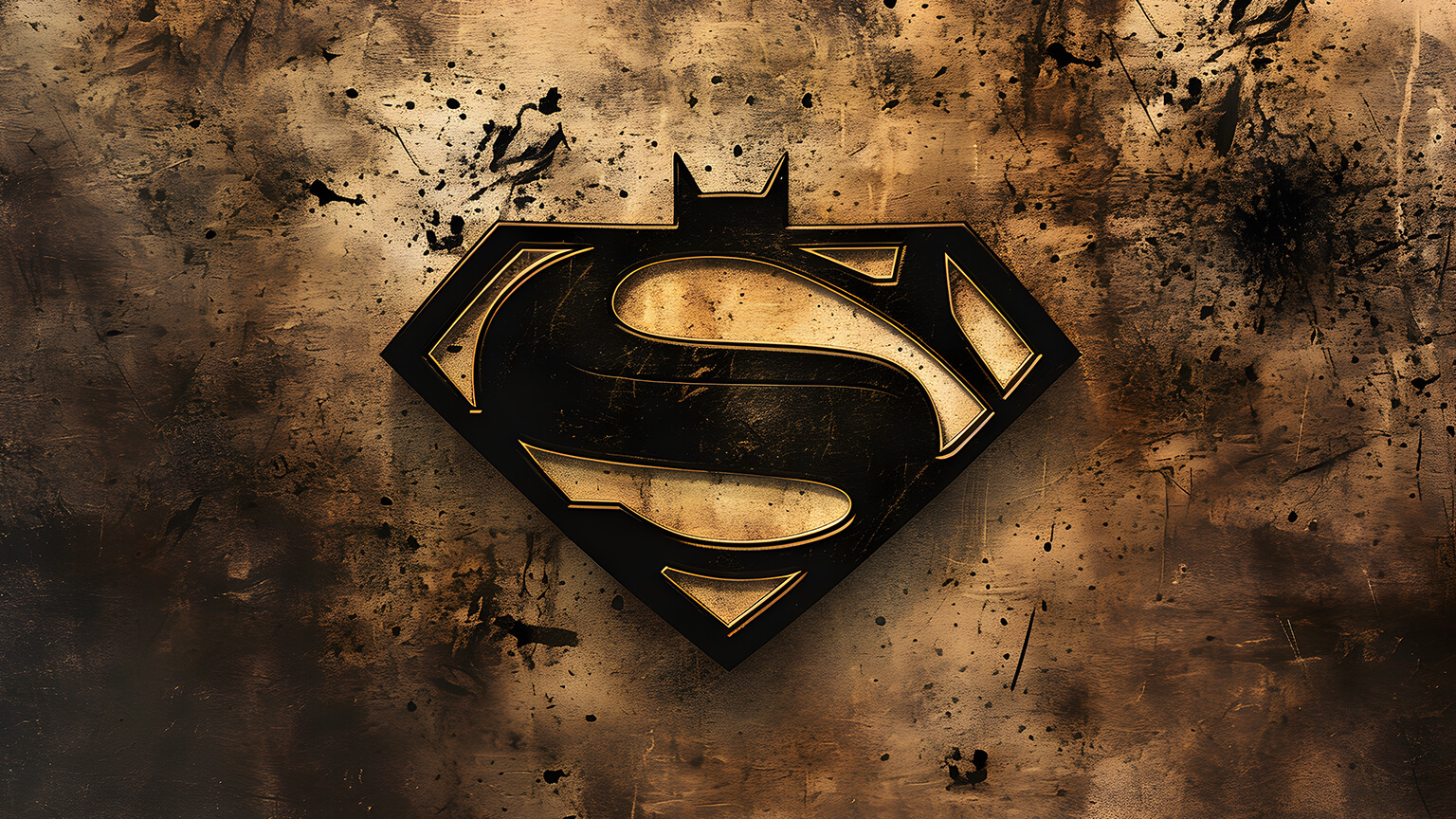 Free DC Comics Superman Batman Logo