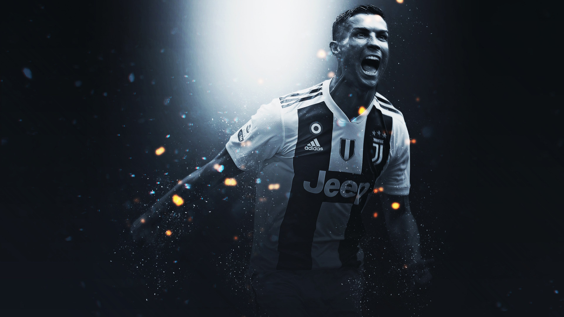Cristiano Ronaldo at Juventus 1920x1080