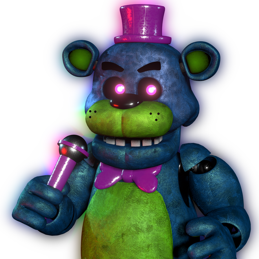 Blender 2.8} BlackLight Freddy