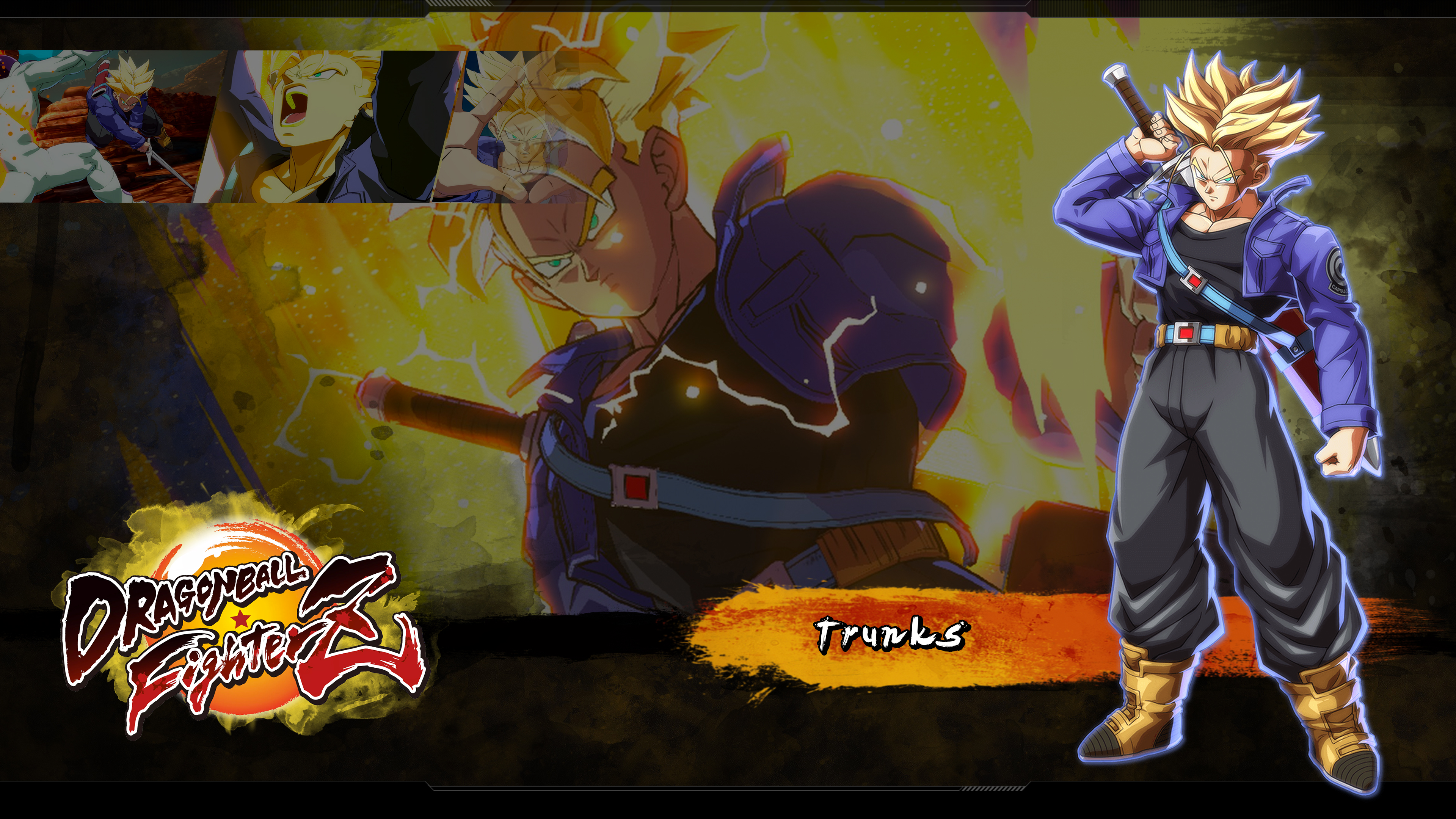 Dragon Ball FighterZ Trunks Wallpaper