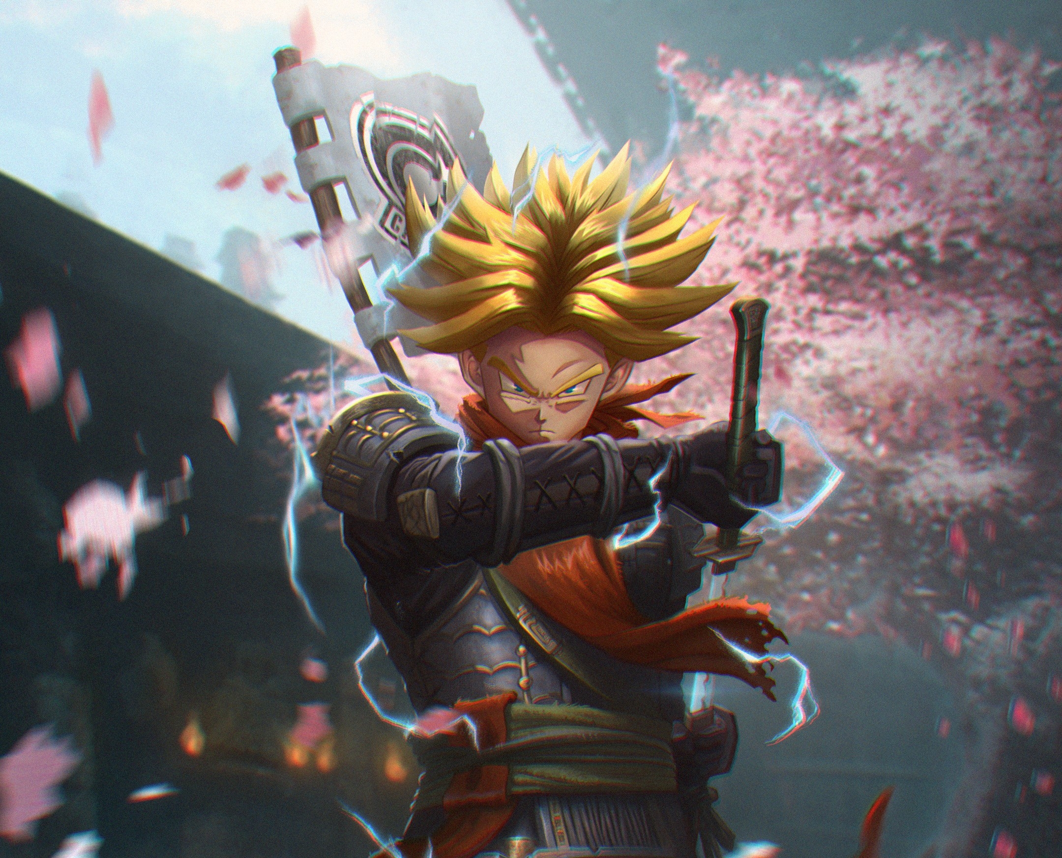 HD desktop wallpaper: Anime, Samurai