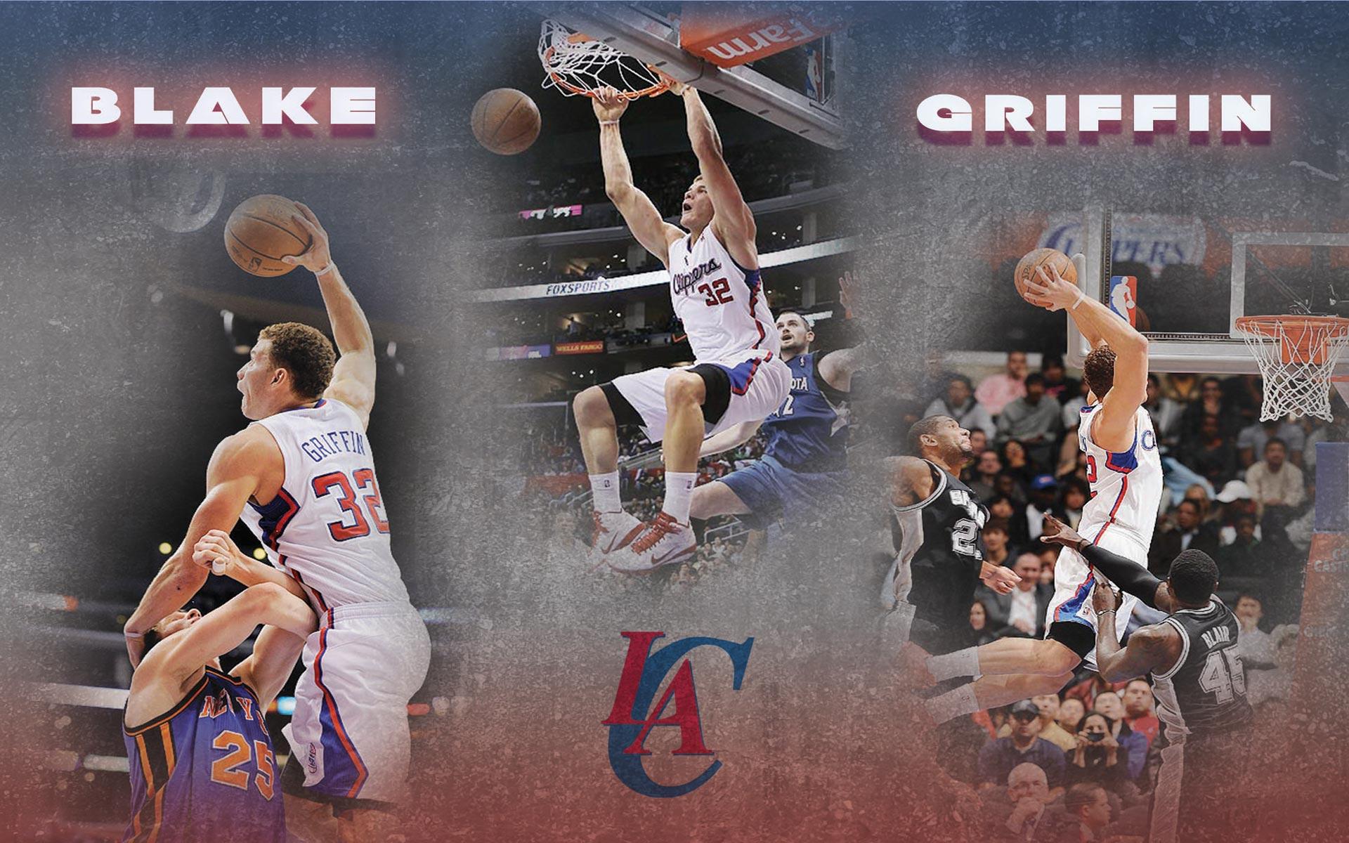 Blake Griffin Clippers Dunks Widescreen Wallpaper. Basketball