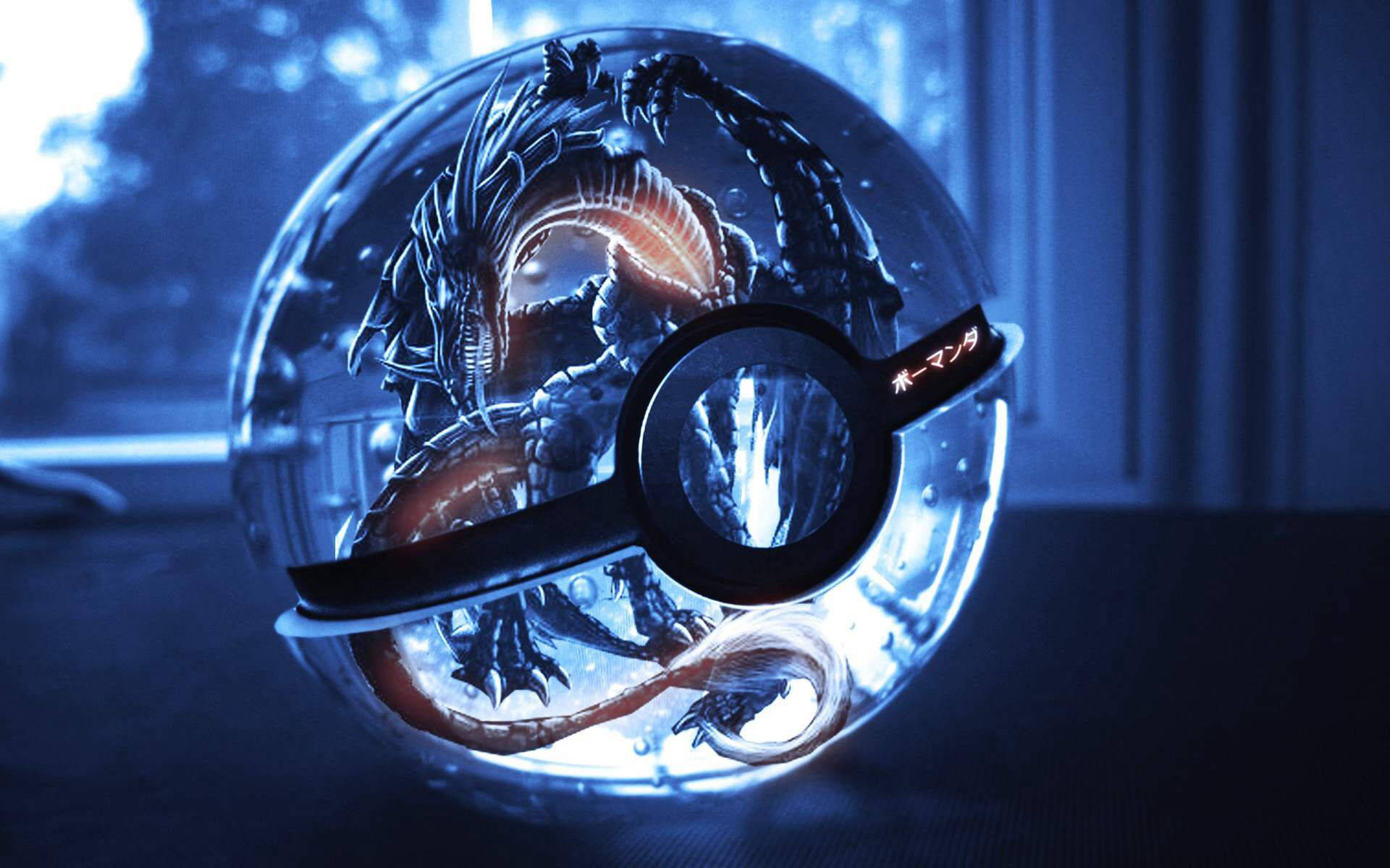 Download free Blue Dragon Pokeball