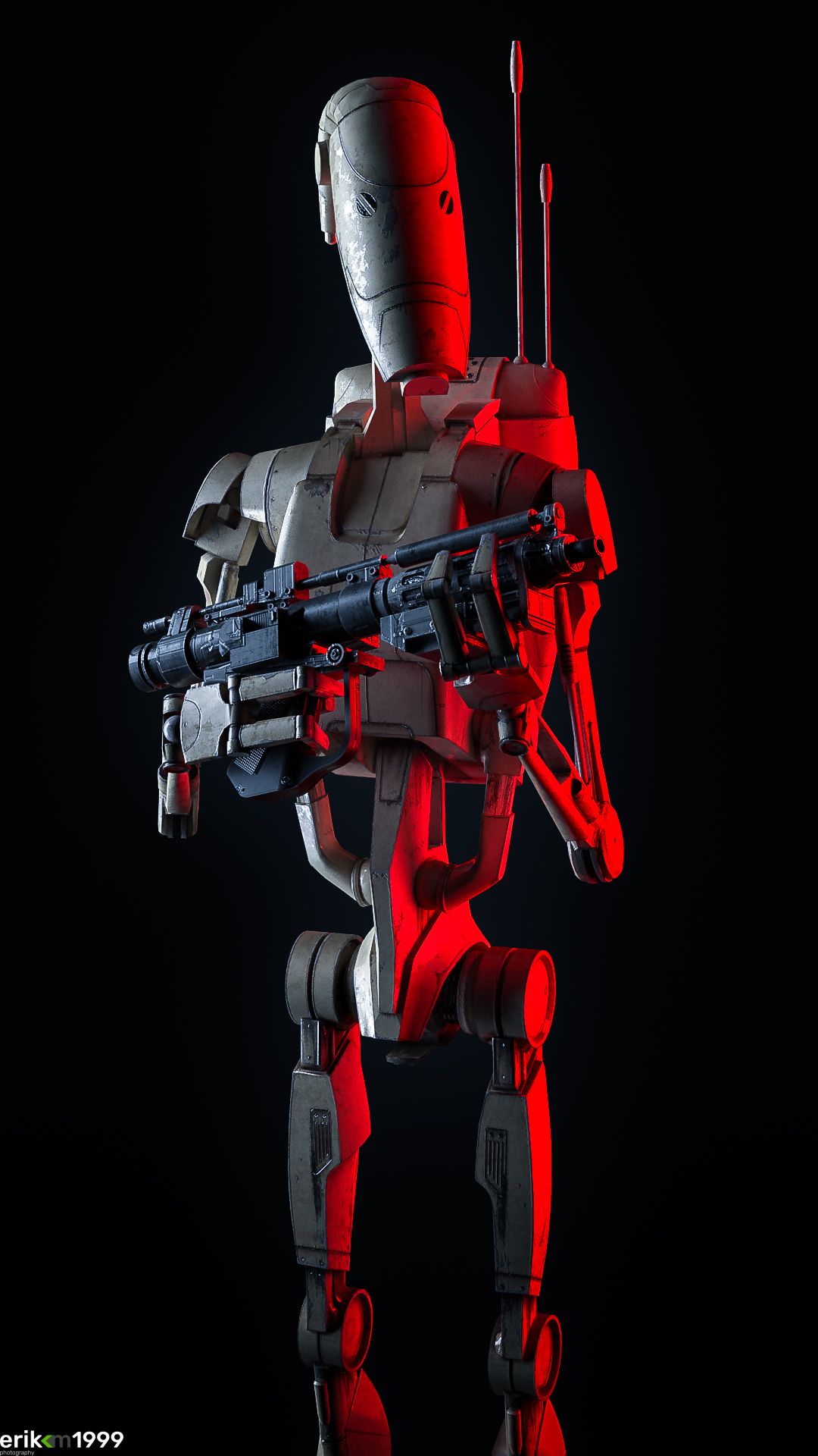 B1 Battle droid joins the battle