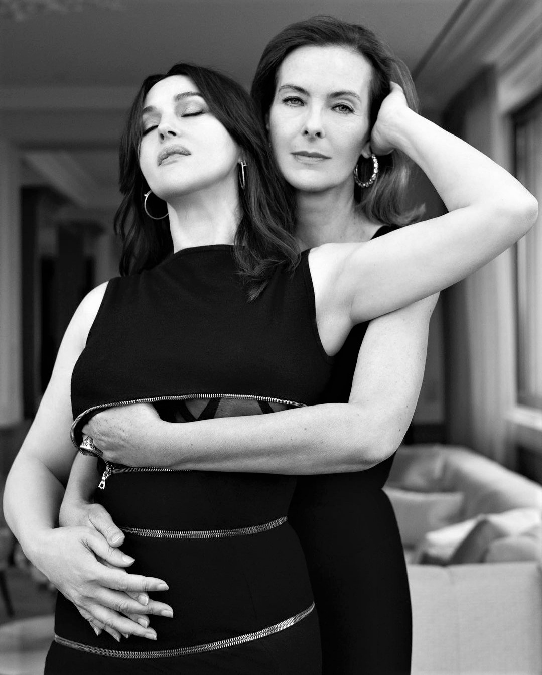 Monica Bellucci et Carole Bouquet