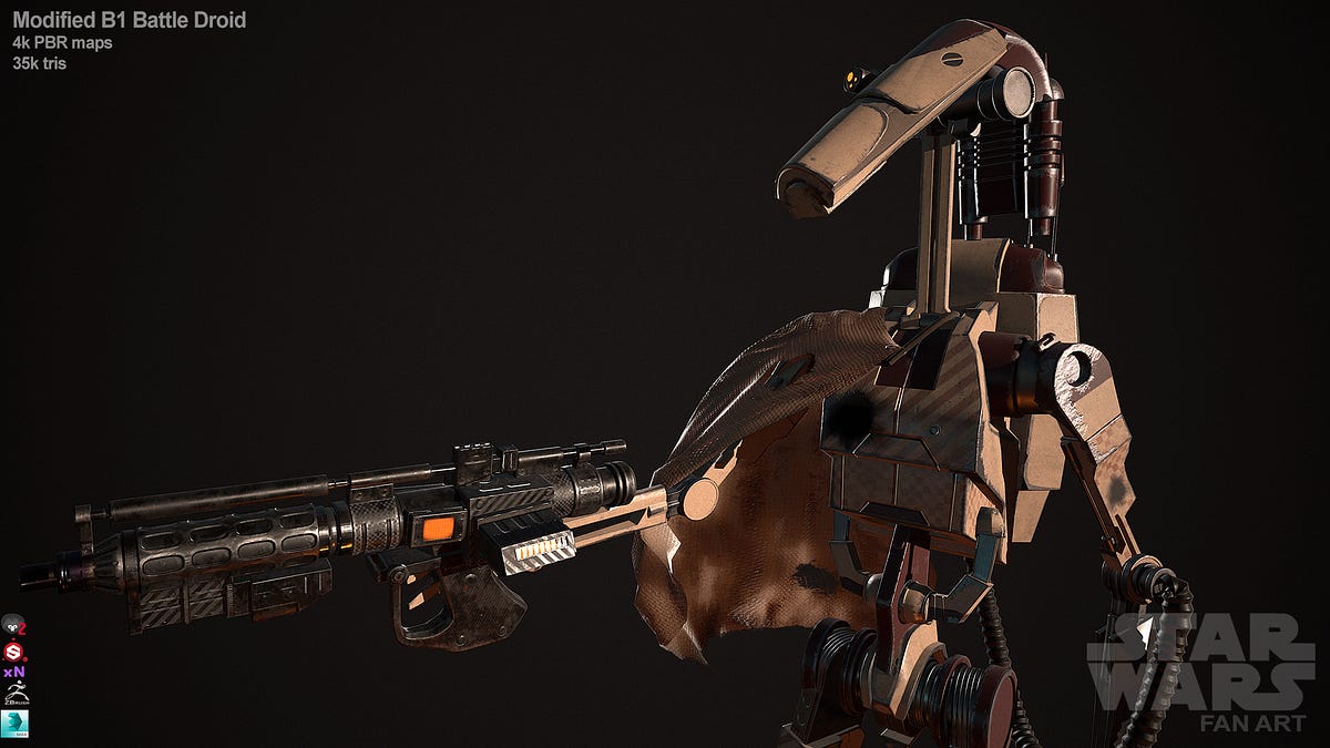 B1 Battle Droid Units