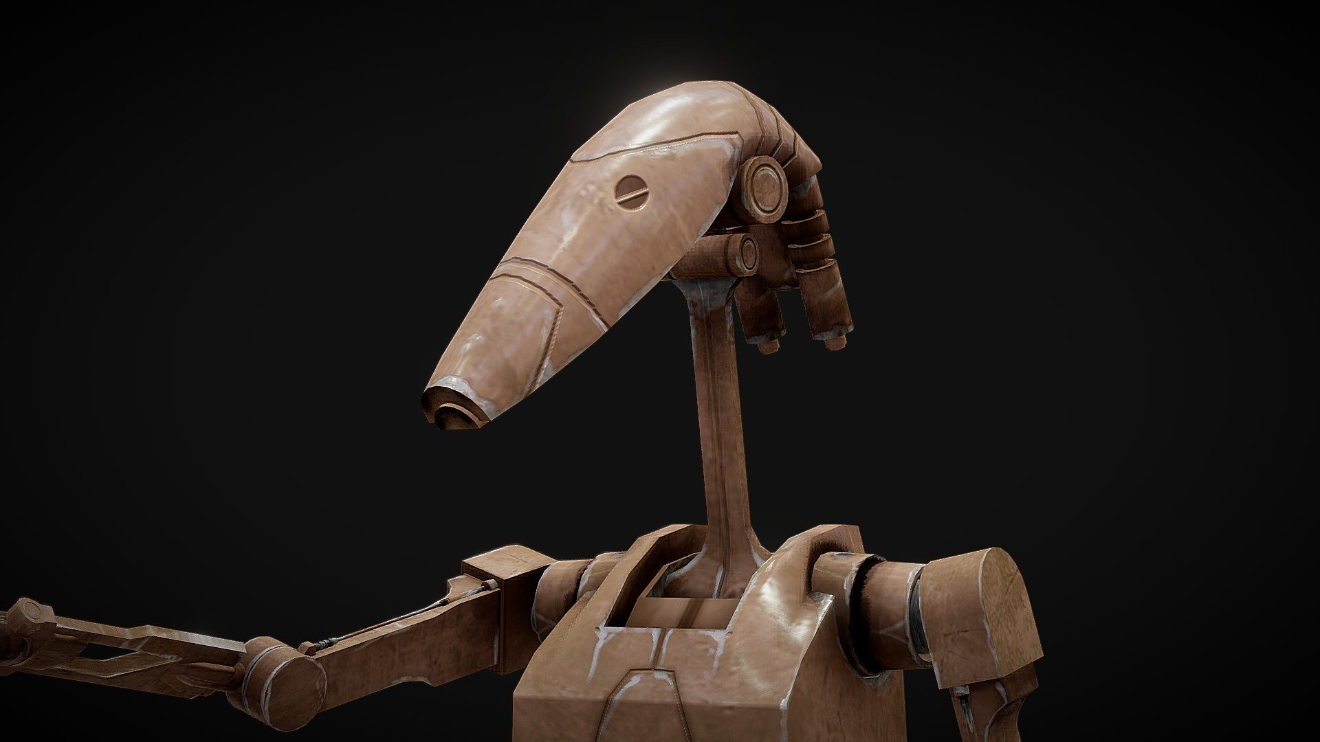 B1 Droid Royalty Free 3D