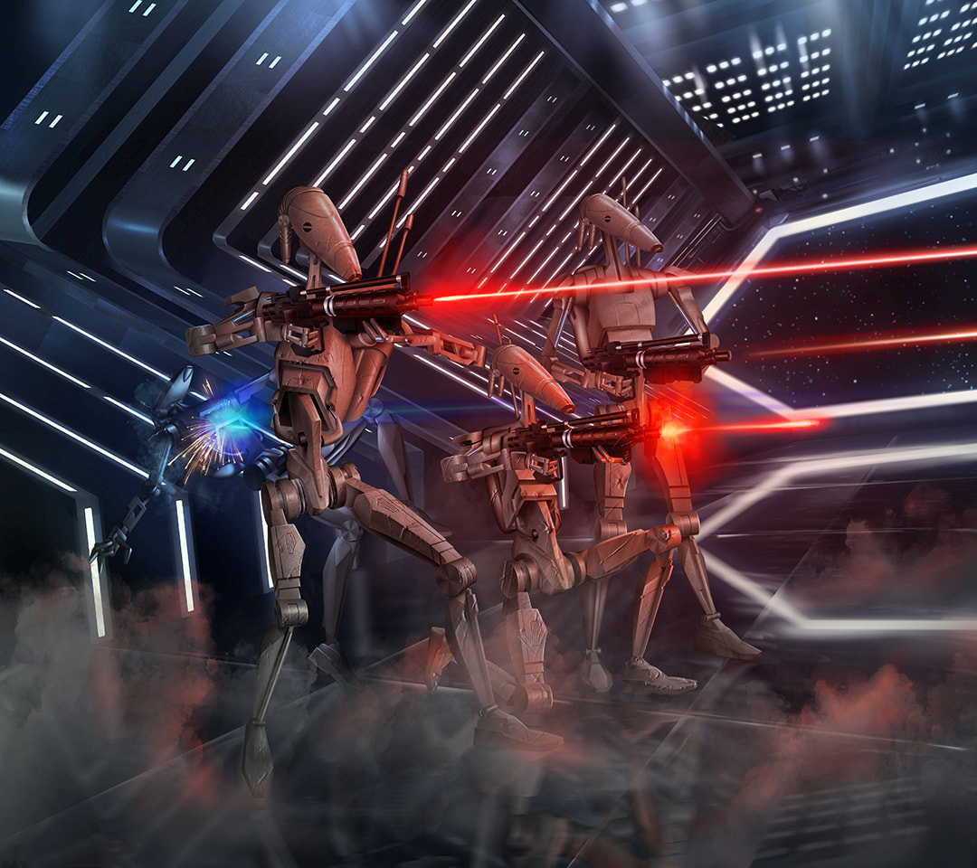 Battle droid, Star wars droids