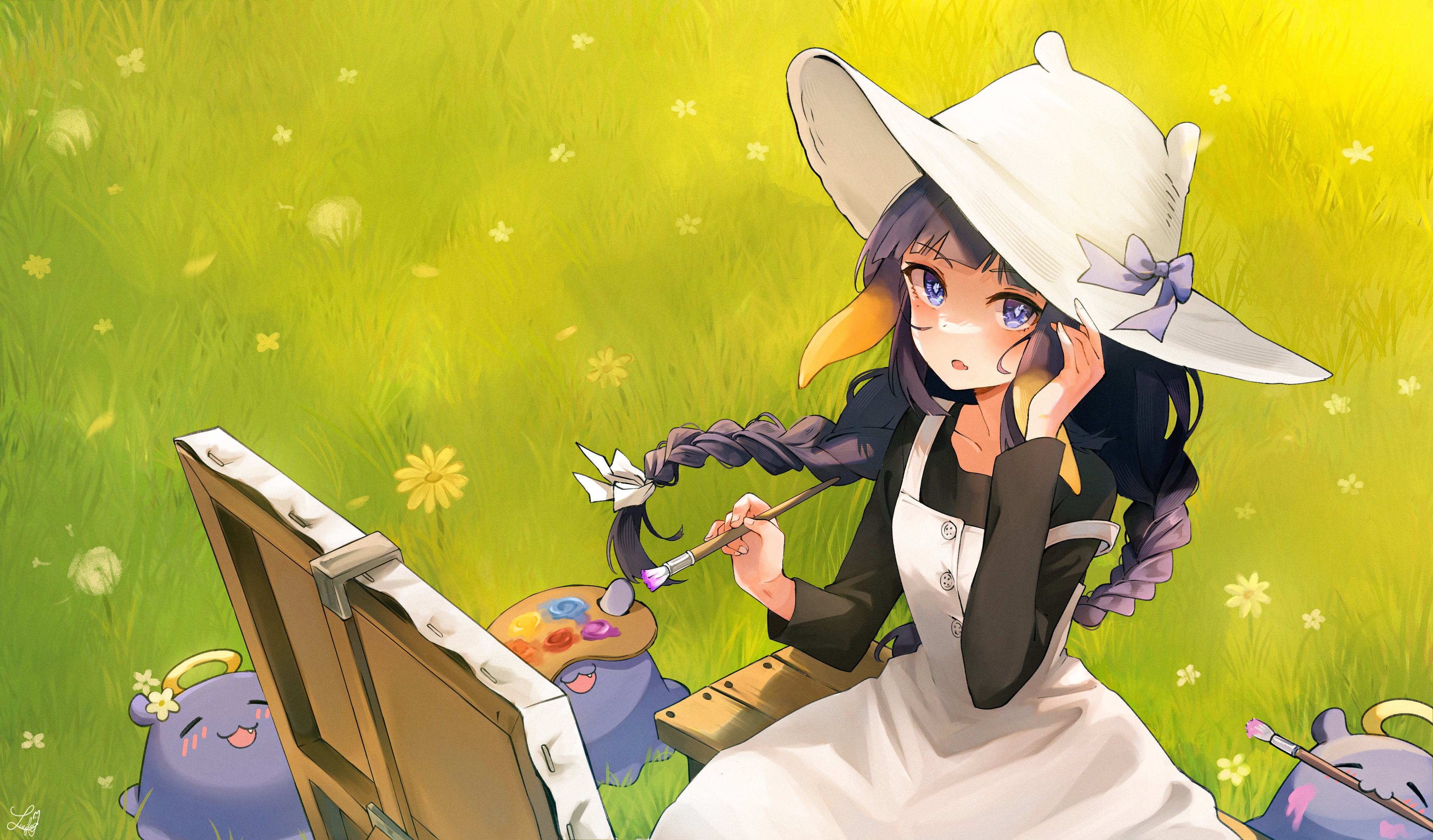 4K Ninomae Ina'nis Wallpaper