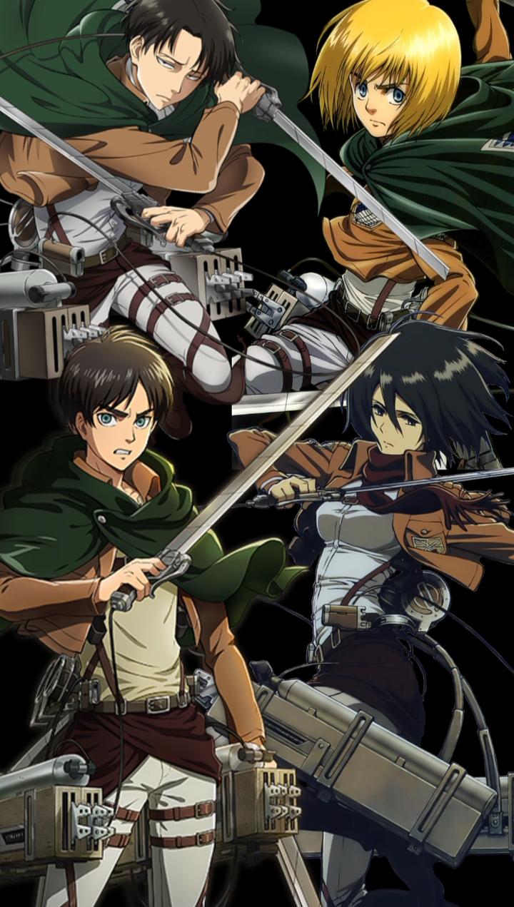 my Attack on Titan wallpaper :), r