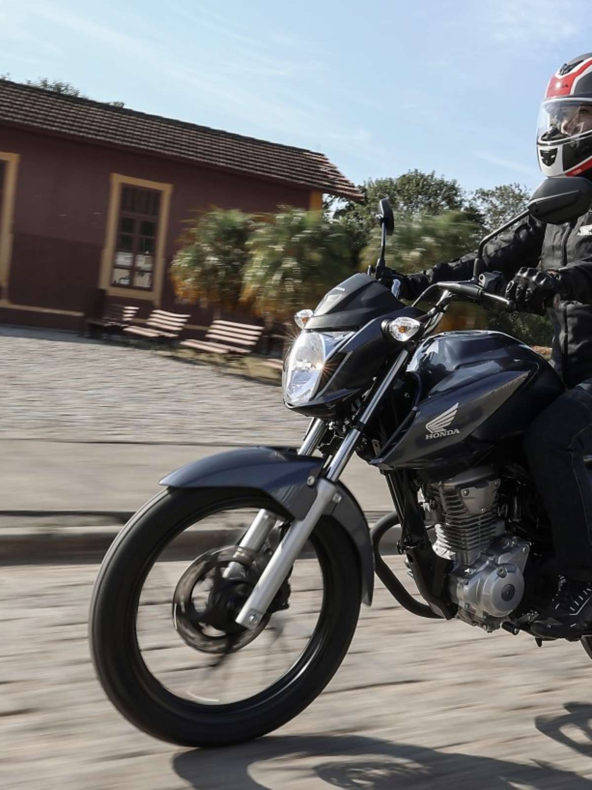HD titan 160 wallpaper, grau de moto