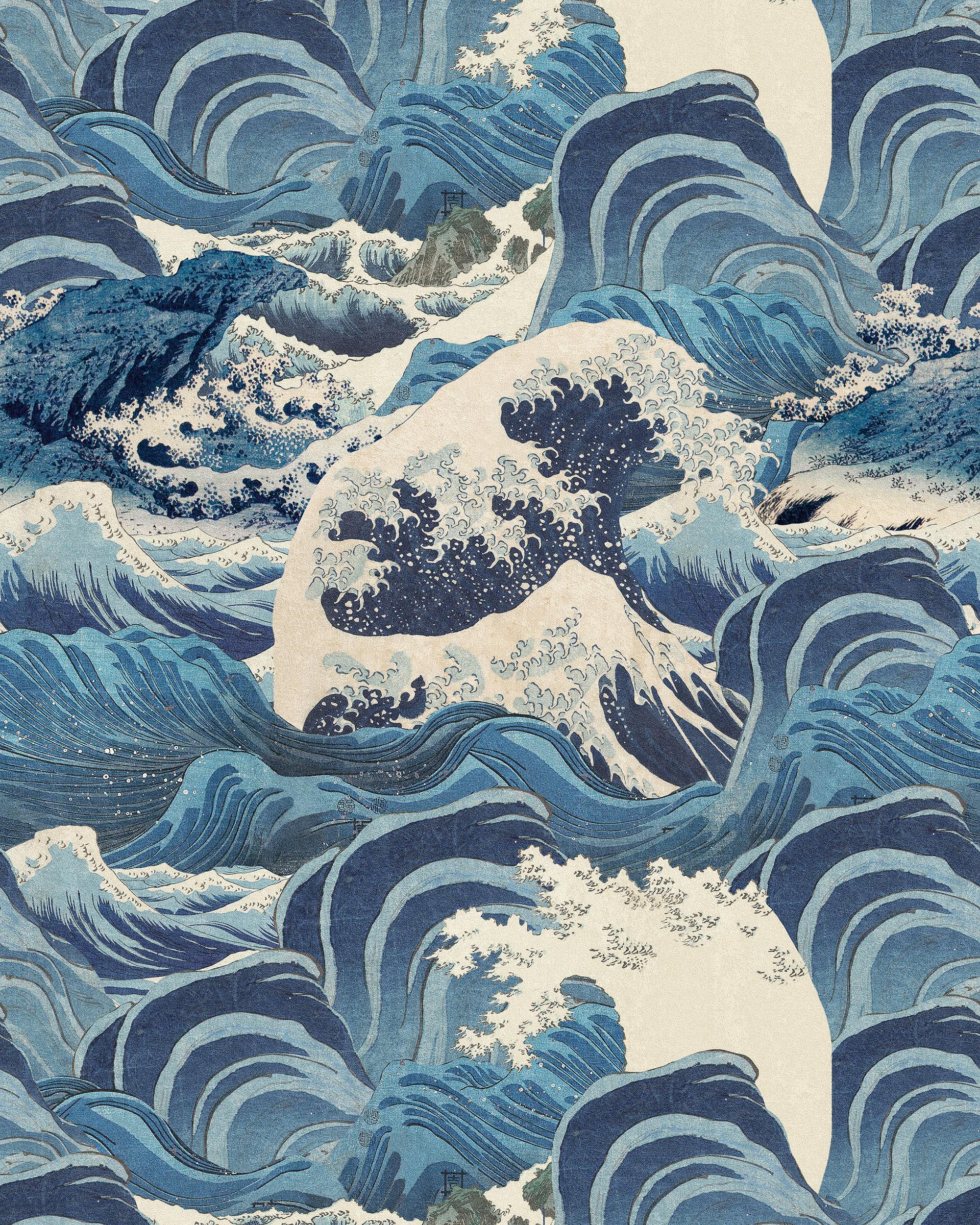 Mindthegap Sea Waves Light Blue