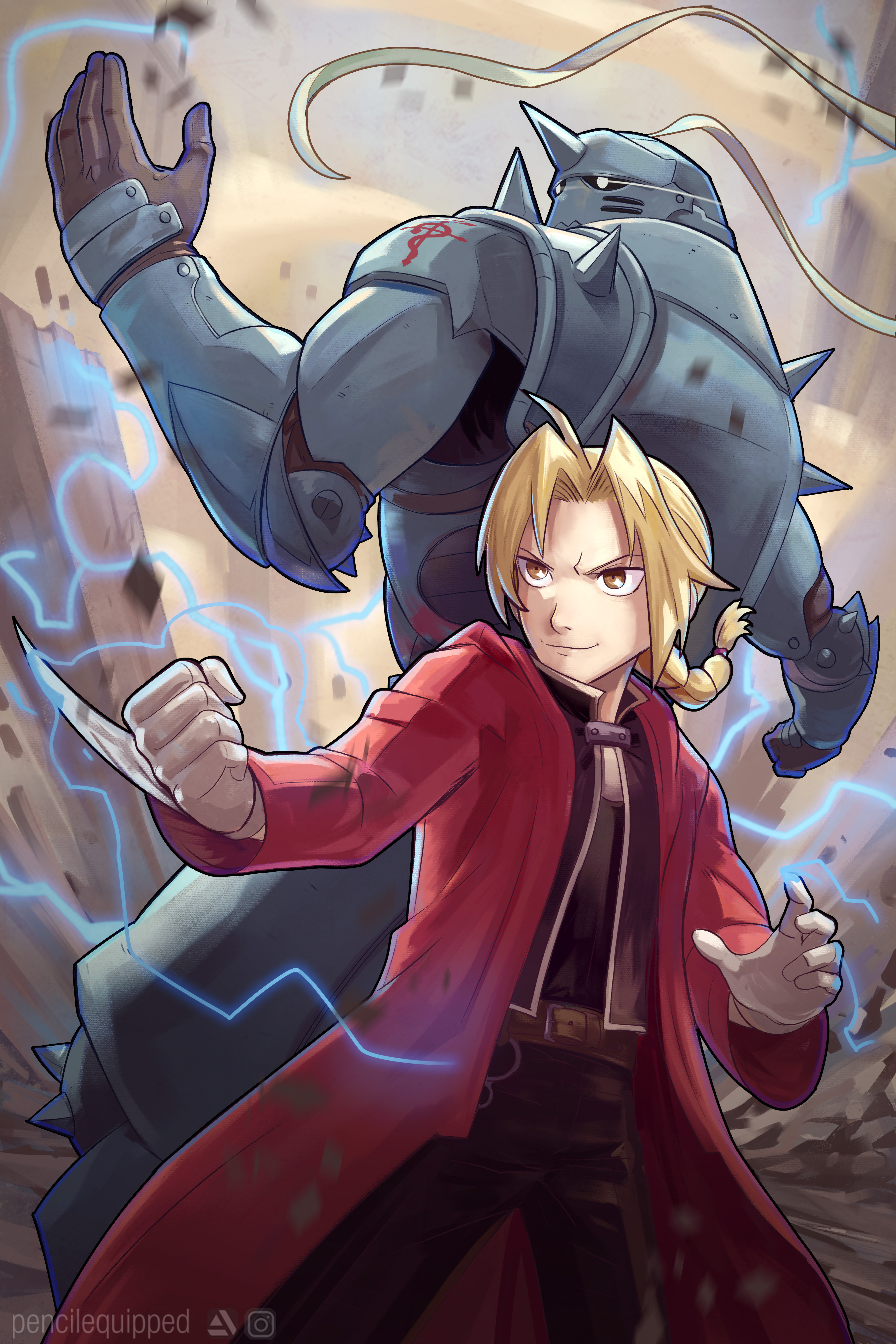 Elric Brothers Metal Alchemist