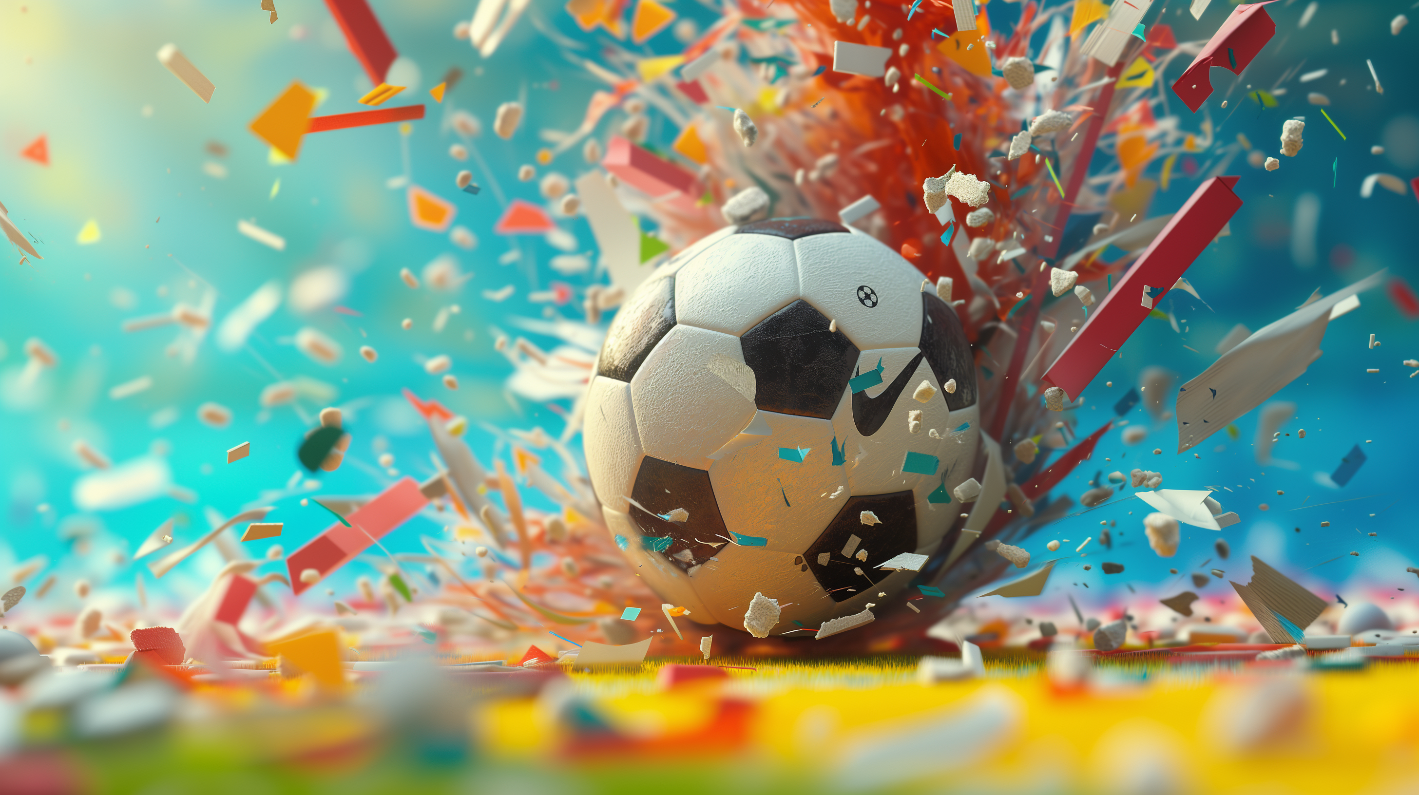 Explosive Soccer Celebration HD