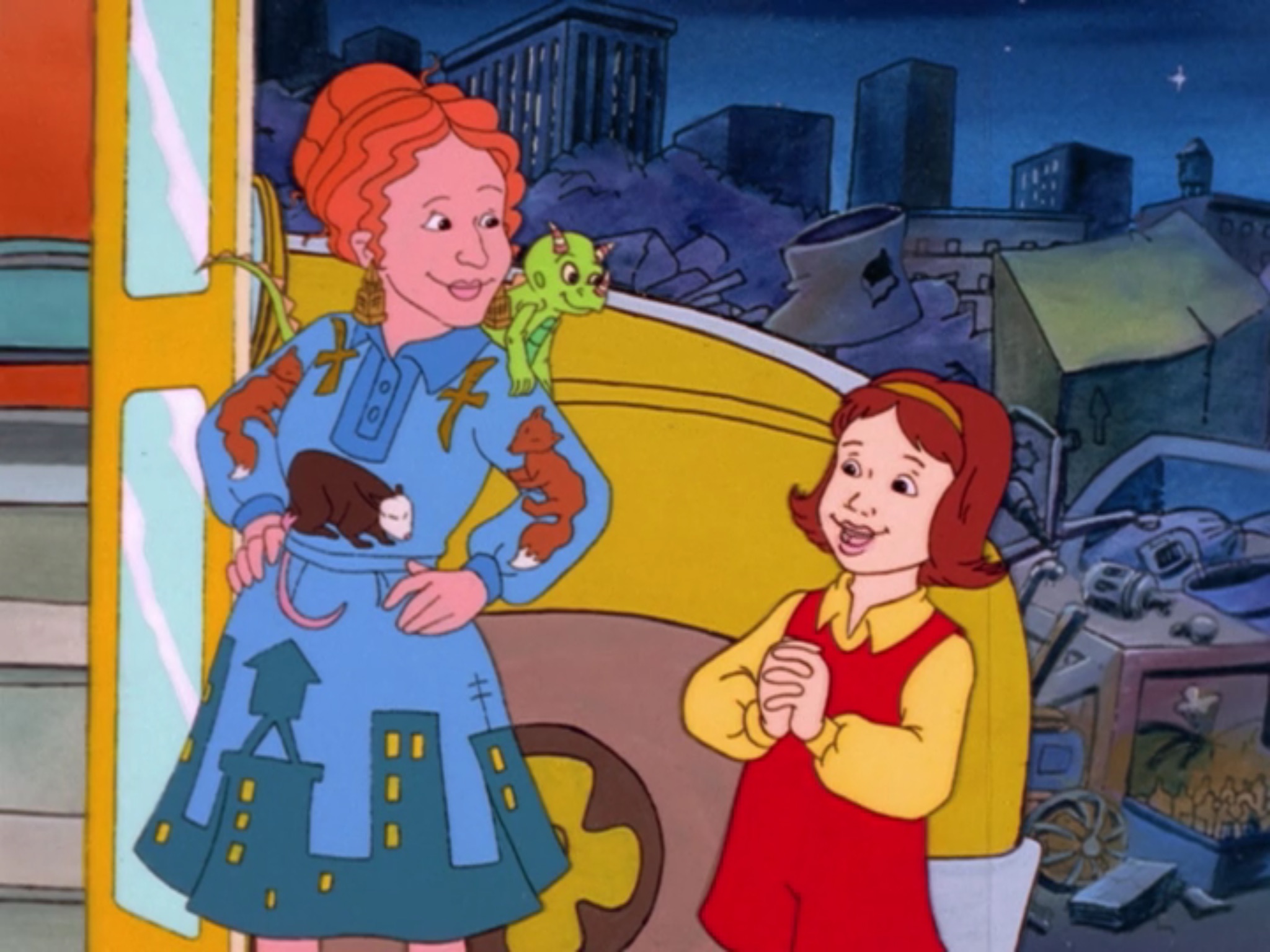 The Magic School Bus In the City TV