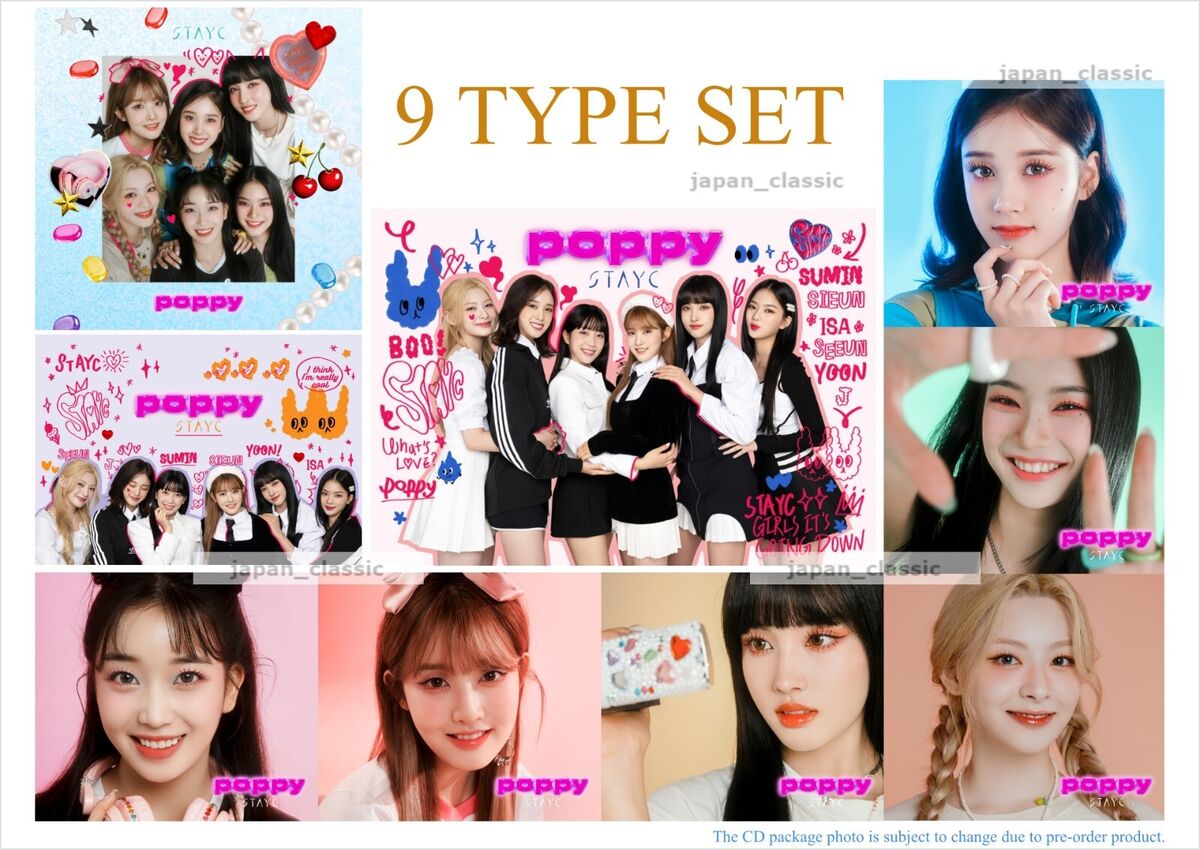 STAYC POPPY LIMITED EDITION CD A B