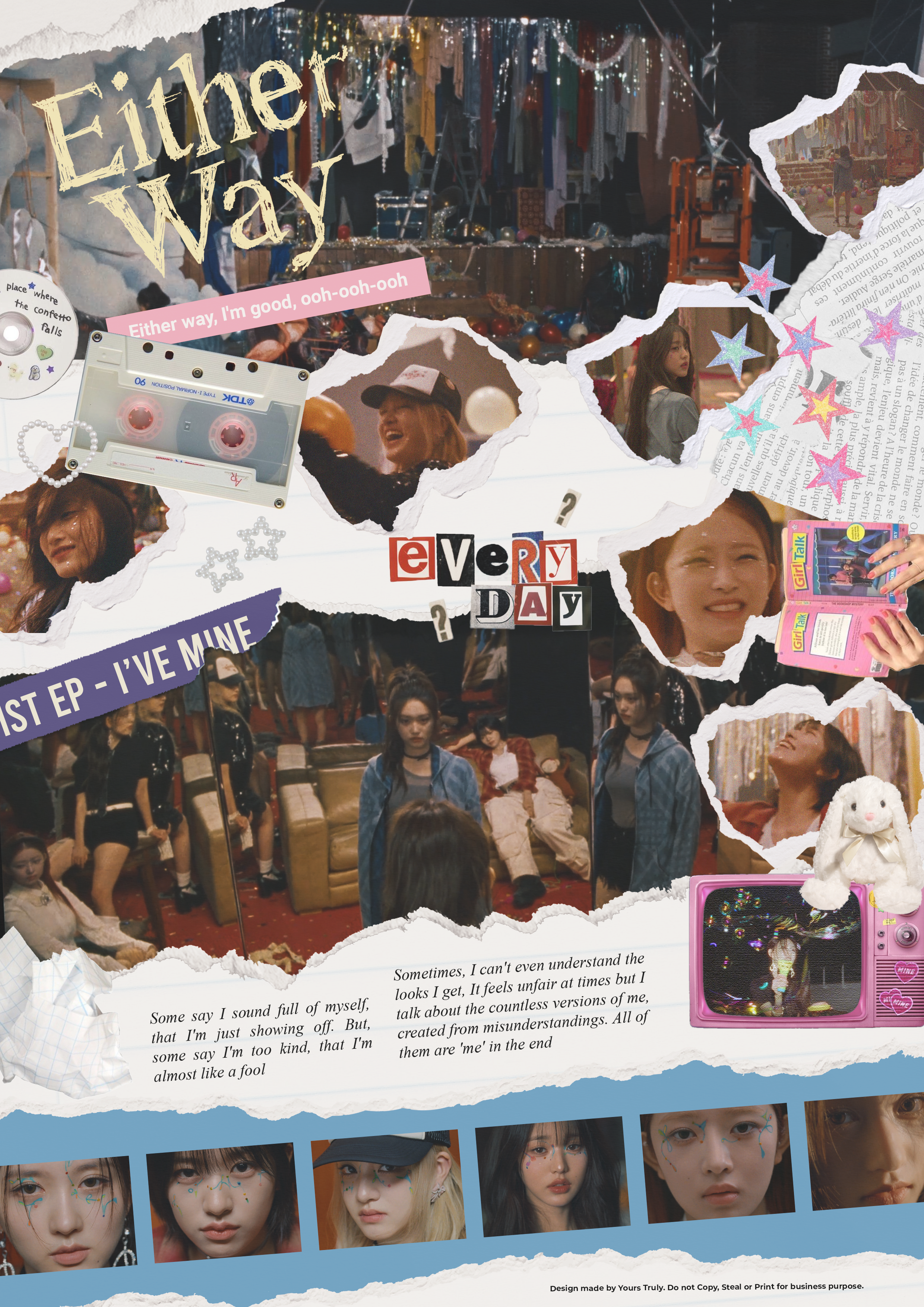 Graphic poster, Calendar poster design