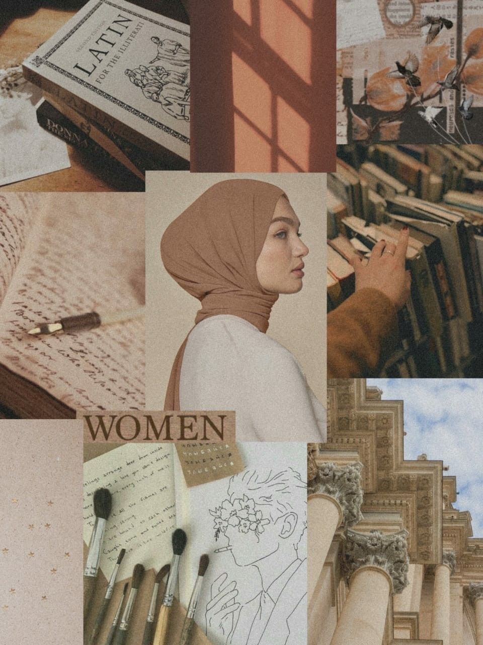 Light academia aesthetic beautiful