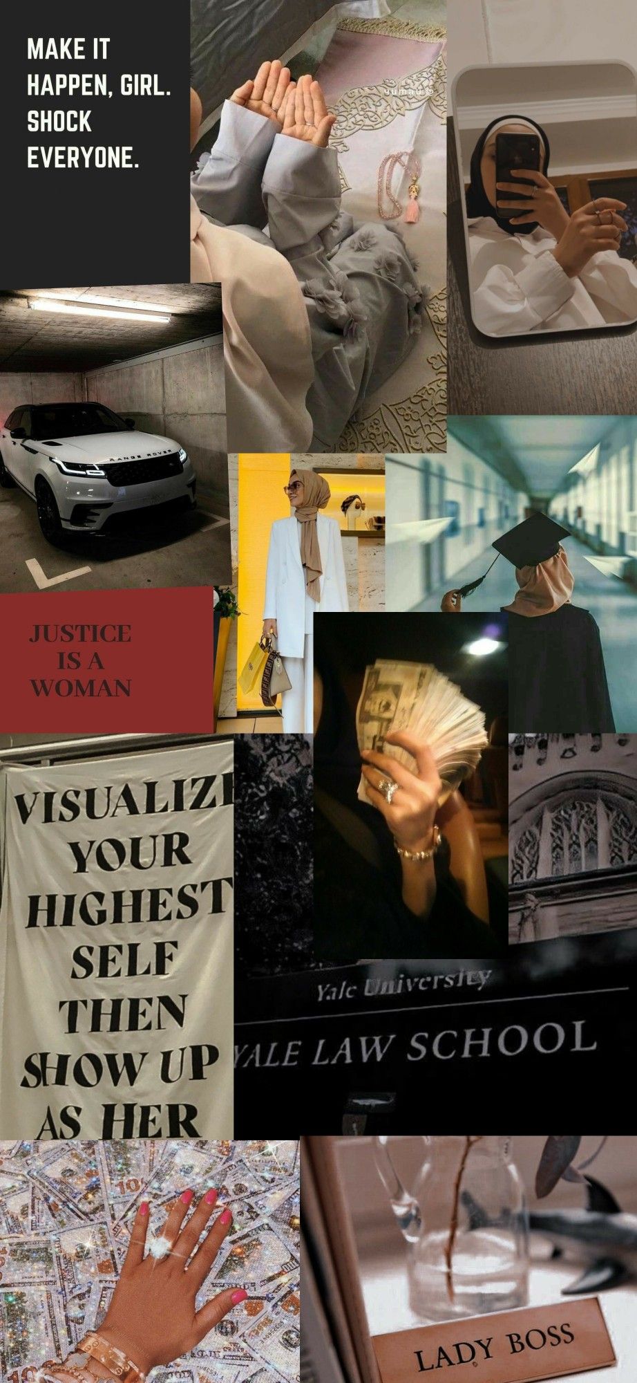 Hijabi lawyer aesthetic wallpaper