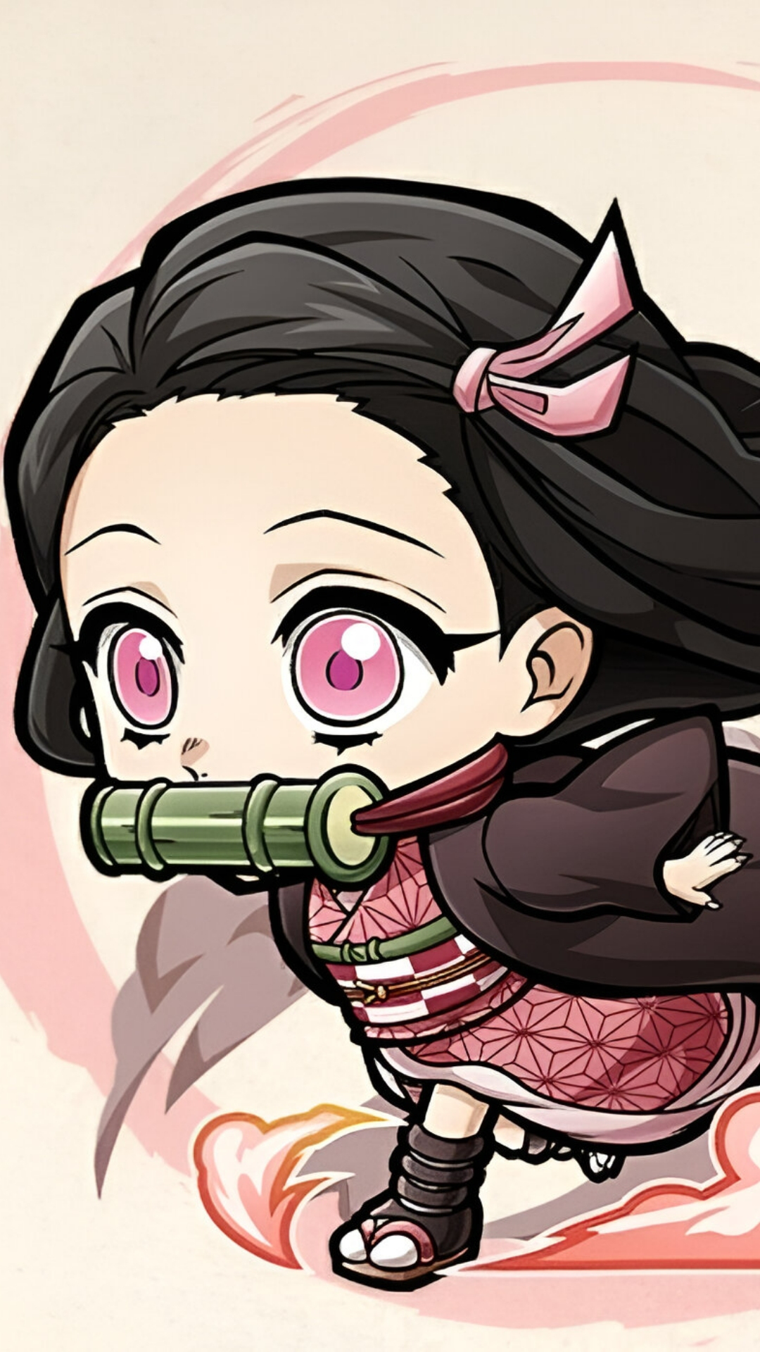 Nezuko Chibi Wallpaper