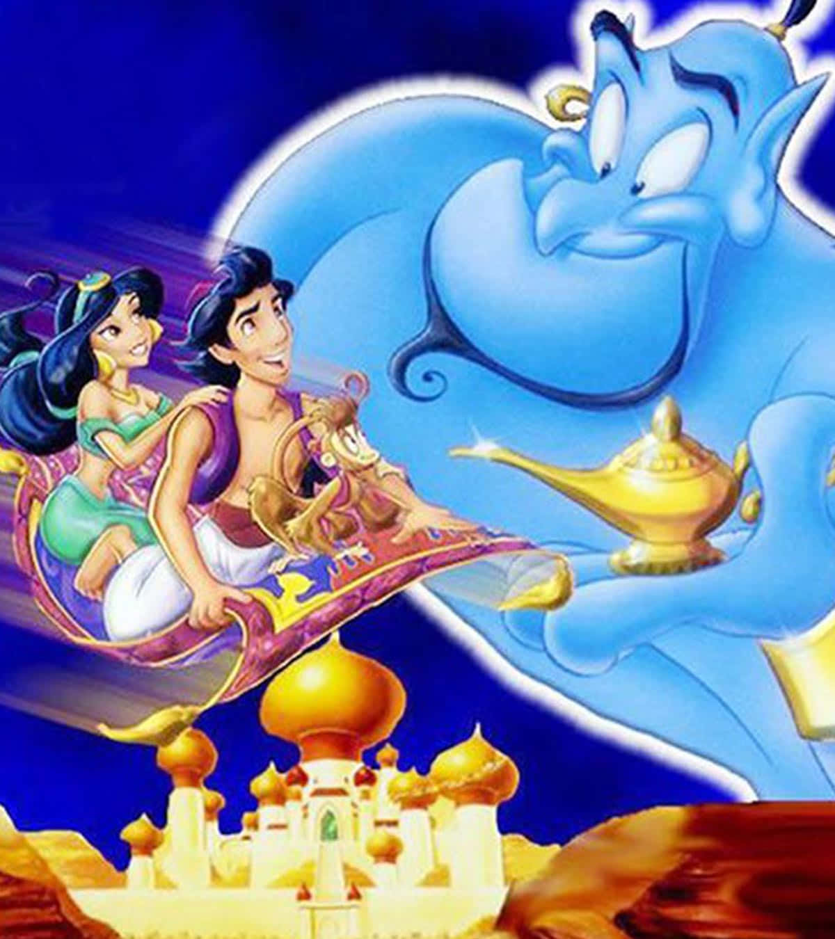 Download Aladdin flying over Agrabah