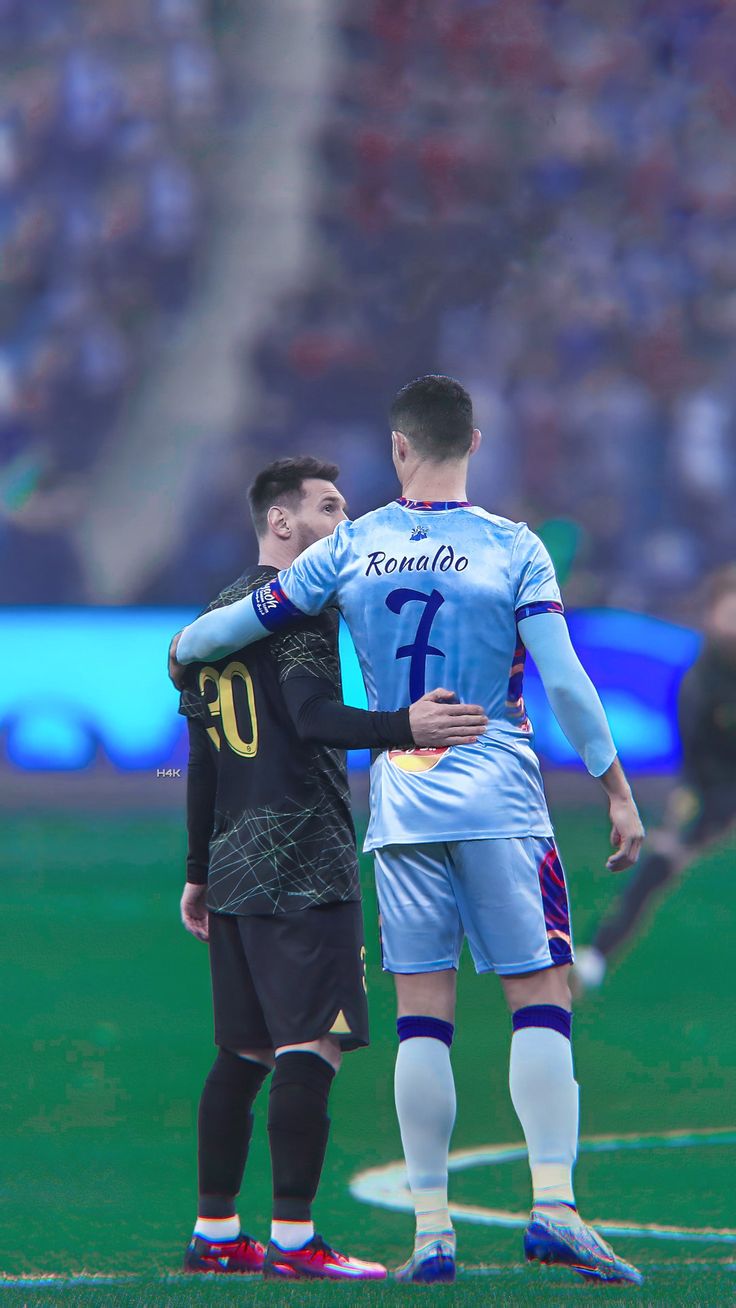 Cristiano Ronaldo and Lionel Messi