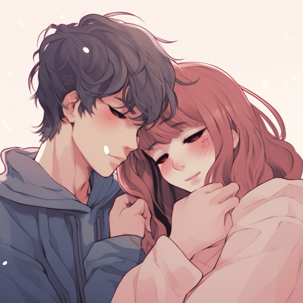 emotive couple anime matching pfp