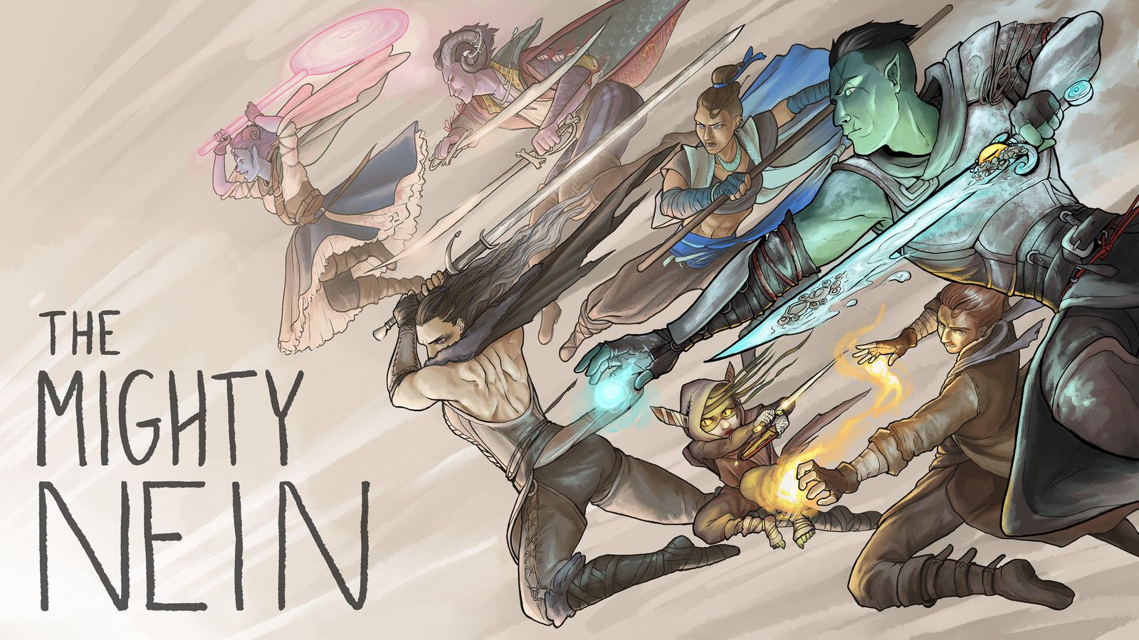 Mighty Nein HD Wallpaper High Resolution
